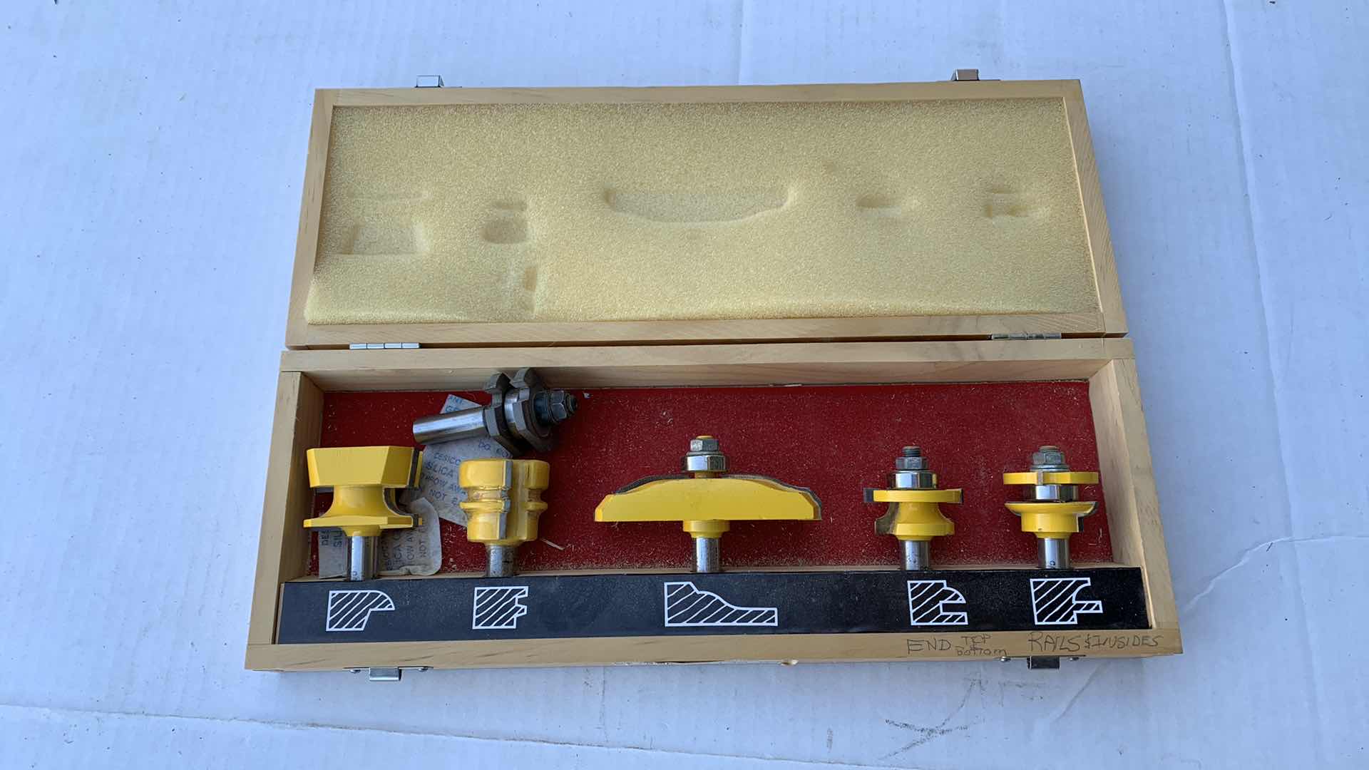 Photo 1 of CARB TECH TOOLS 5 PCS DOOR MAKING SET
