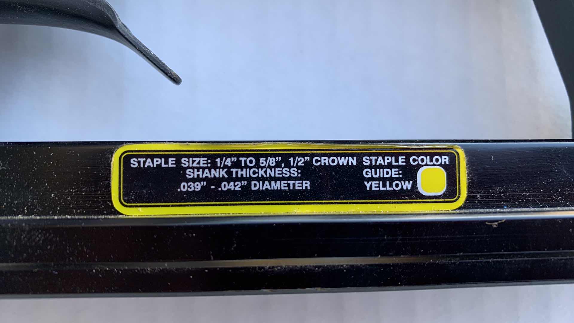 Photo 2 of 1/2” CROWN AIR STAPLER