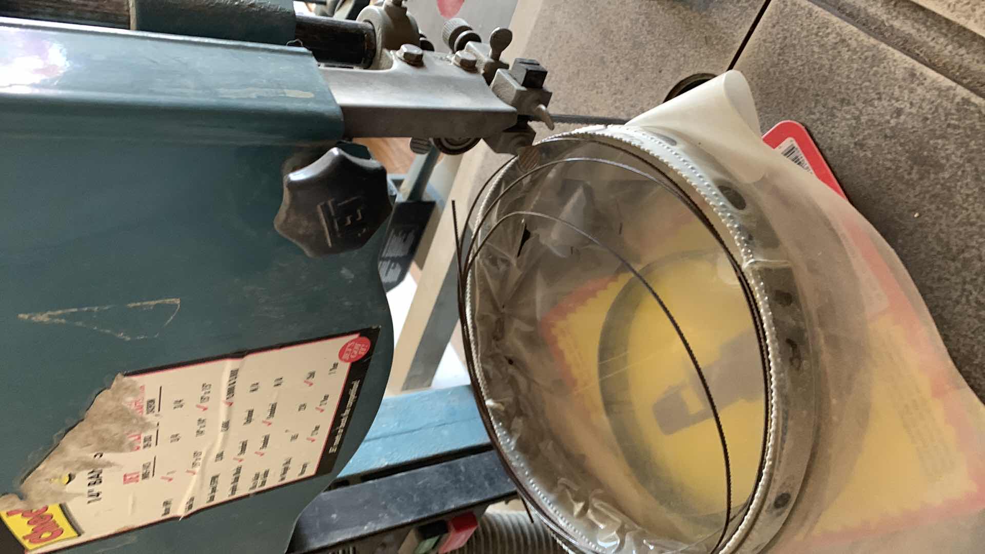 Photo 1 of JET WOODWORKING BANDSAW MODEL JWBS-14 WITH BLADES