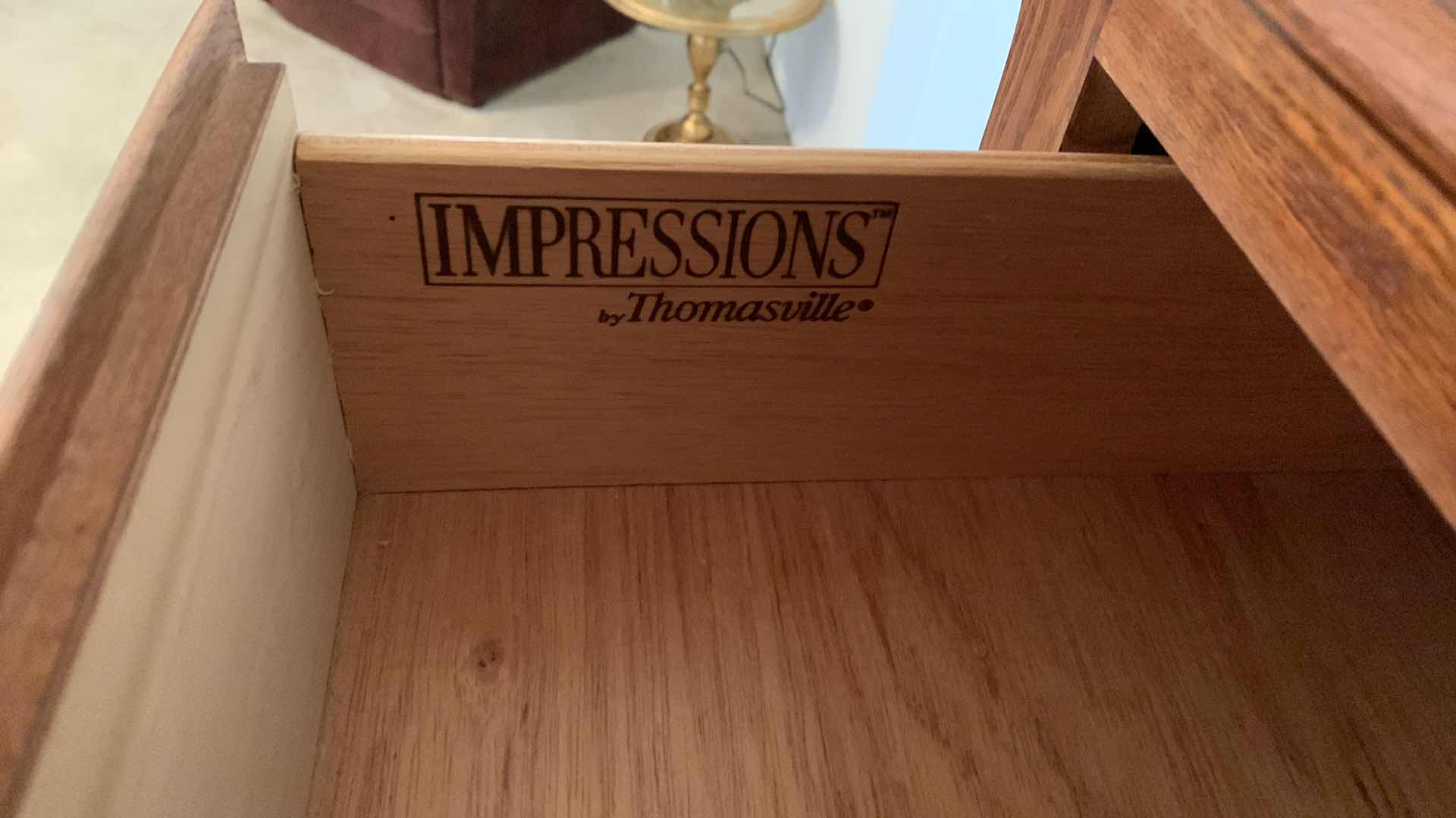 Photo 3 of THOMASVILLE IMPRESSIONS CHEST OF 6 DRAWERS 38” X 18” H 53”