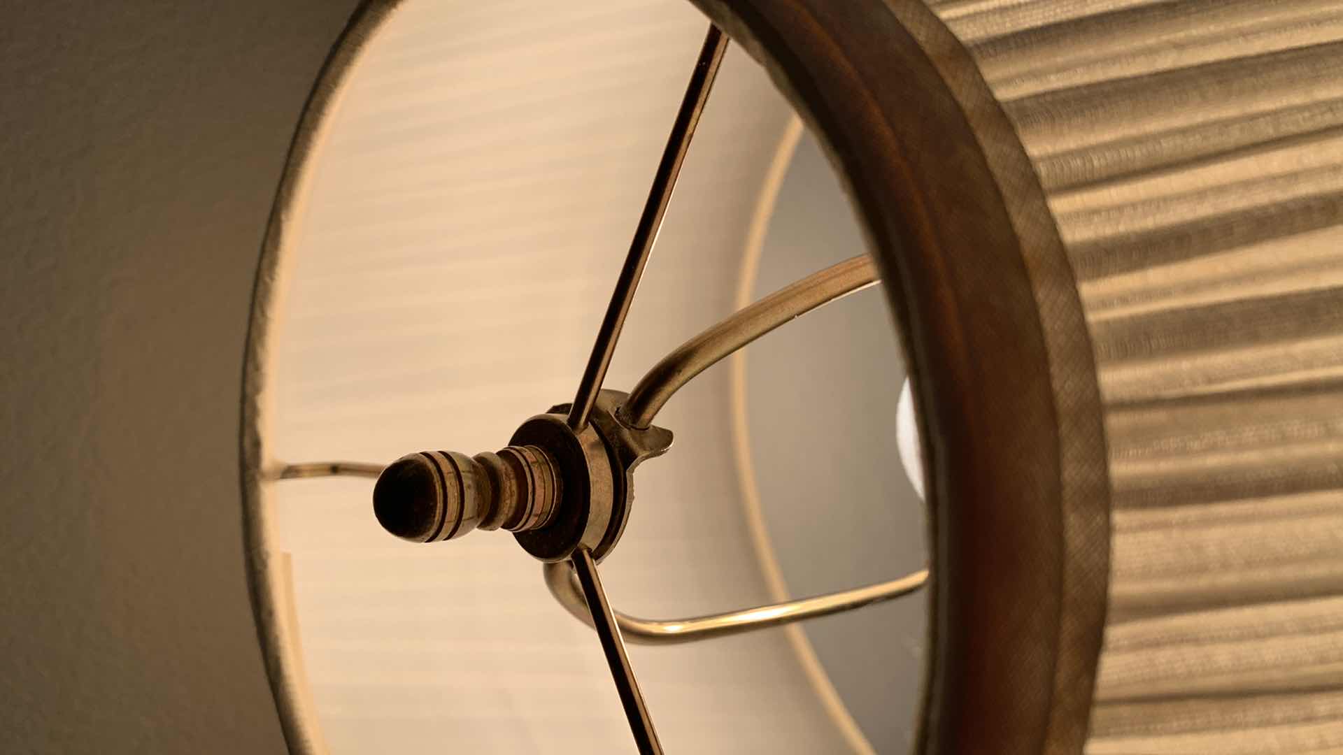 Photo 1 of VINTAGE CRYSTAL LAMP STAR CUT DESIGN 28” $250