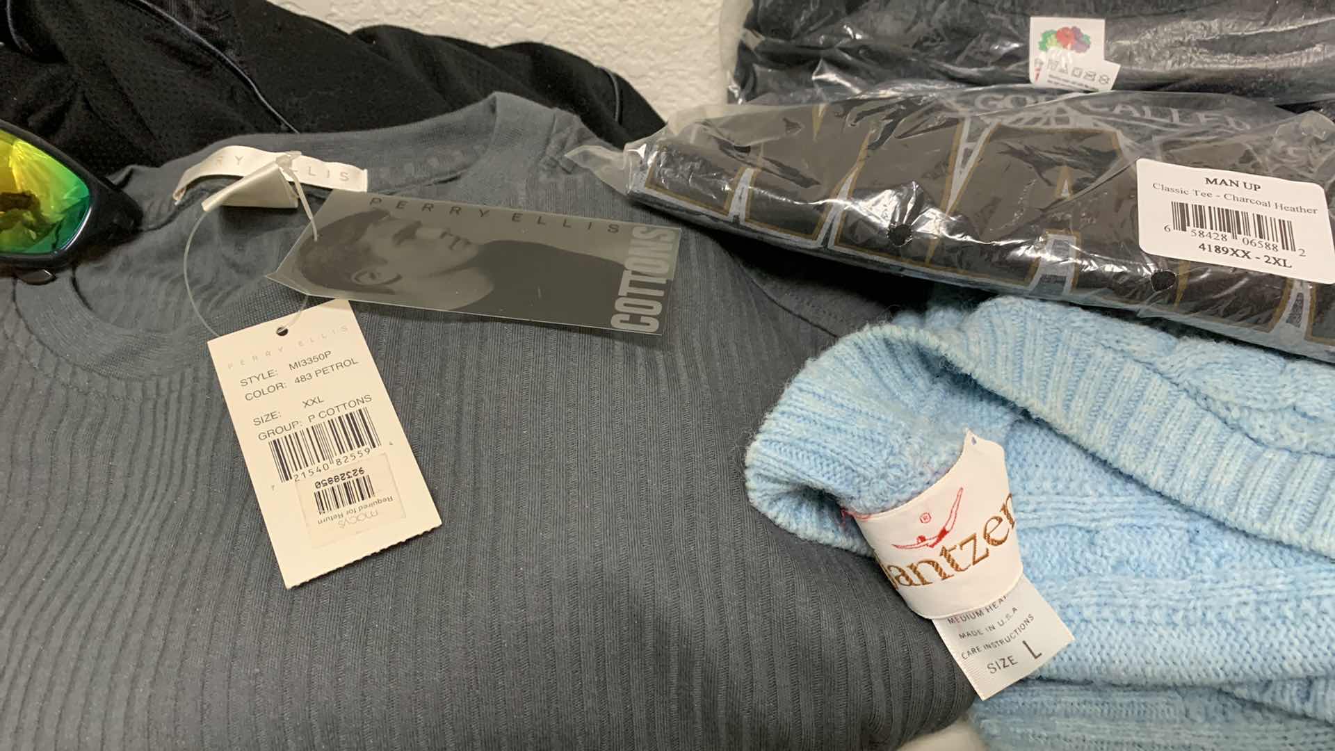 Photo 1 of REEBOK ATHLETIC WARE, PERRY ELLIS MENS CLOTHING