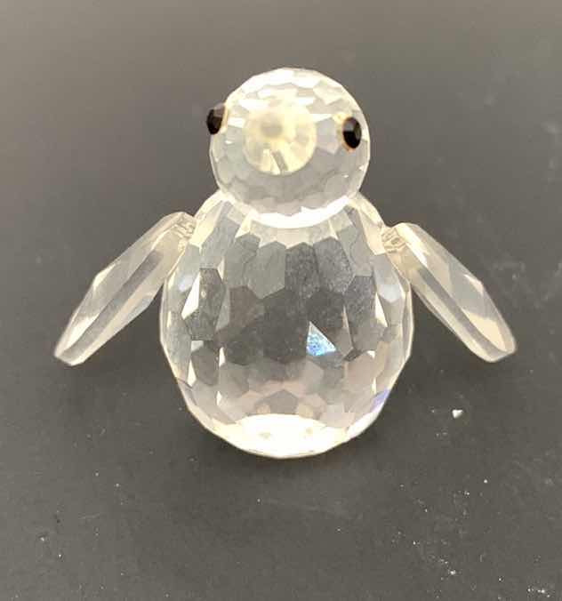 Photo 1 of SWAROVSKI CRYSTAL PENGUIN 7661 1 1/4” TALL