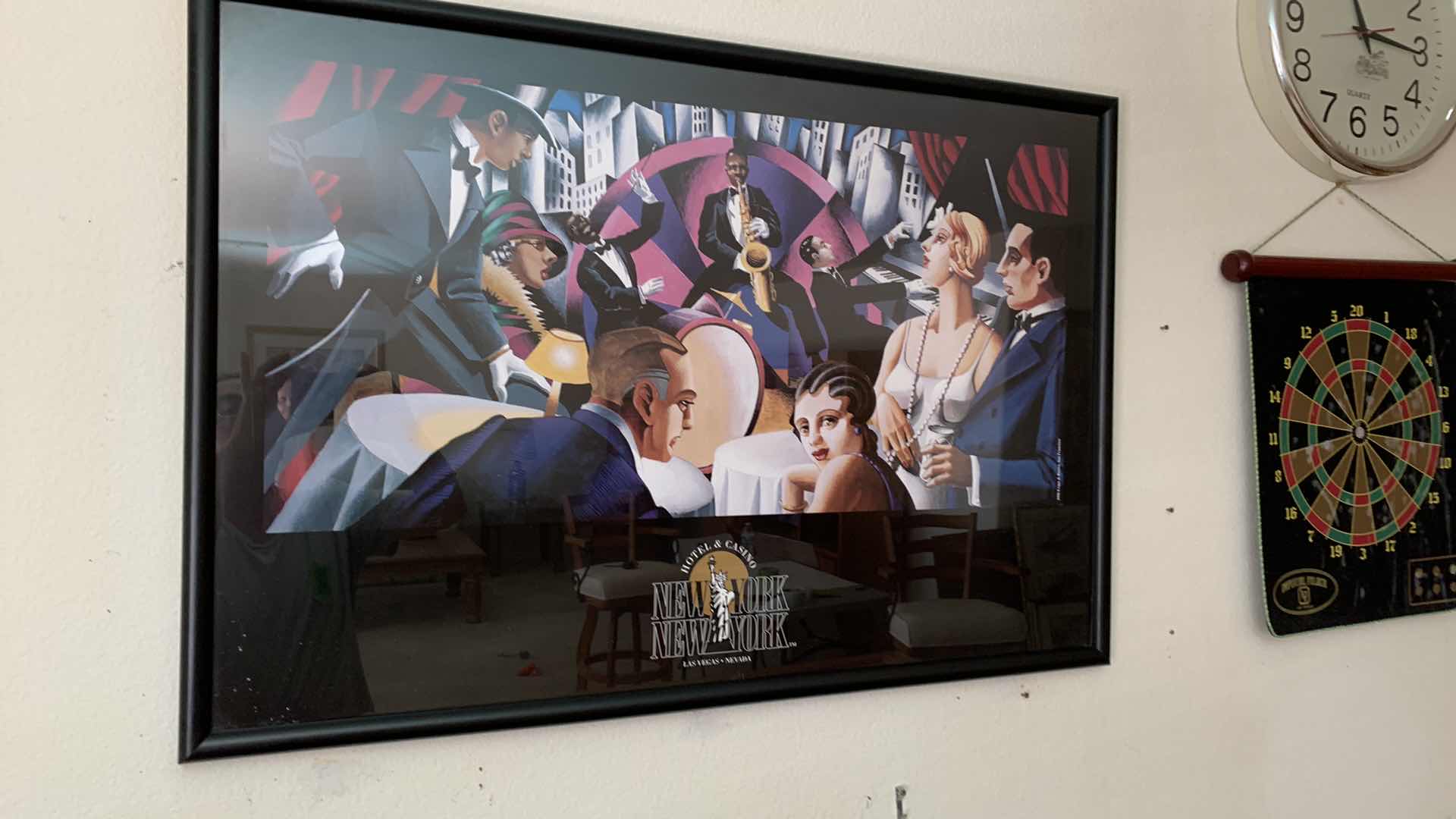 Photo 1 of NEW YORK NEW YORK FRAMED PRINT 37.5” X 25”