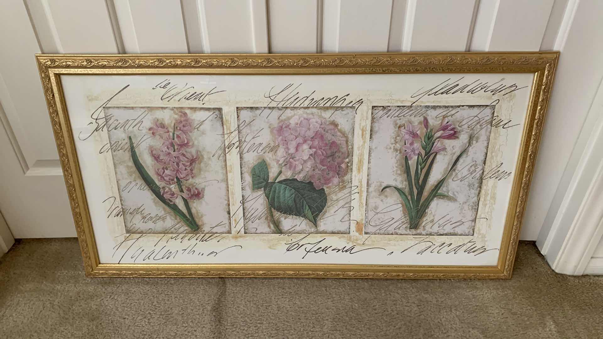 Photo 1 of FLOWER PRINT 42” X 22”