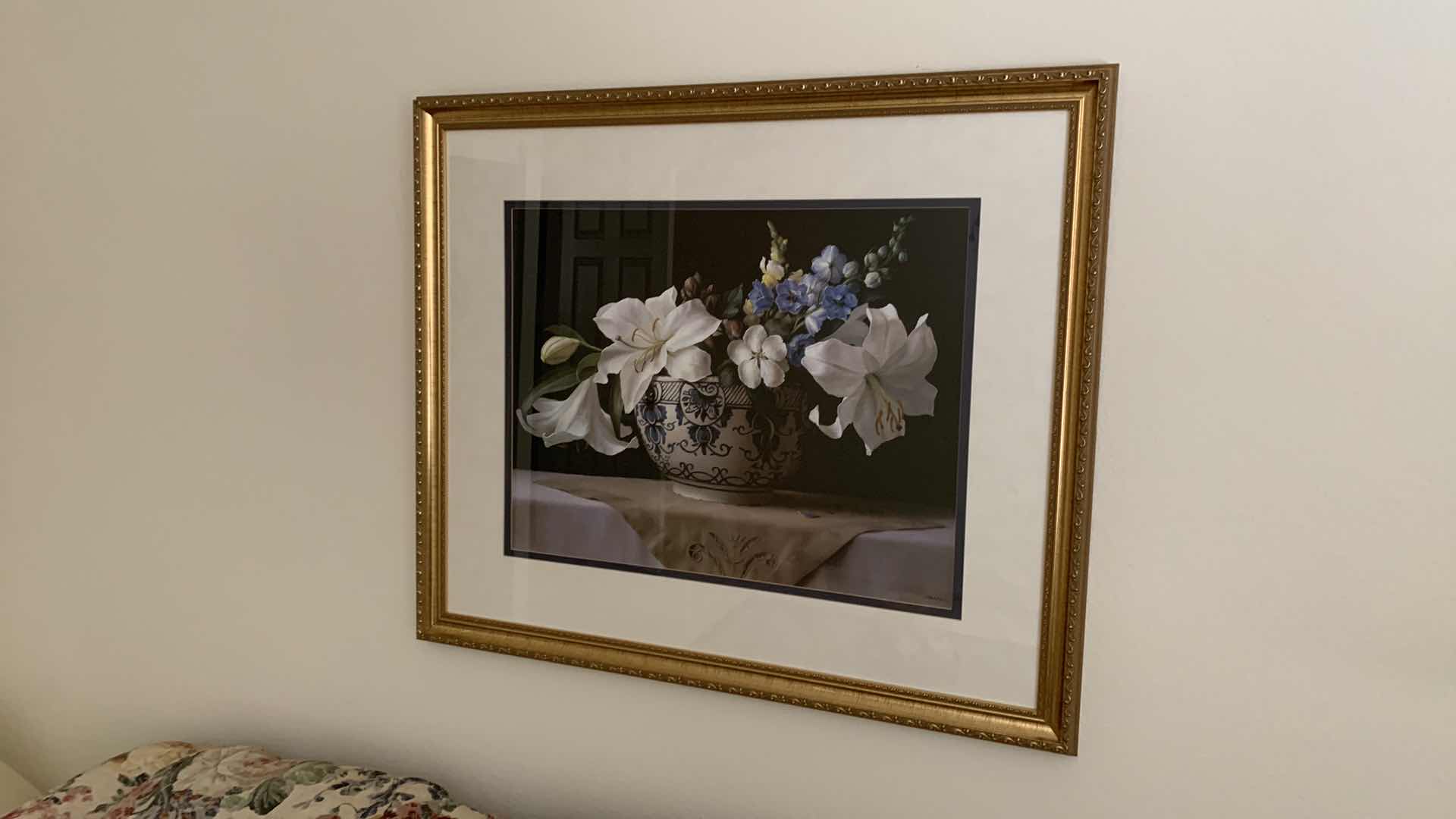 Photo 1 of ASIAN INSPIRED PRINT 39” X 33”