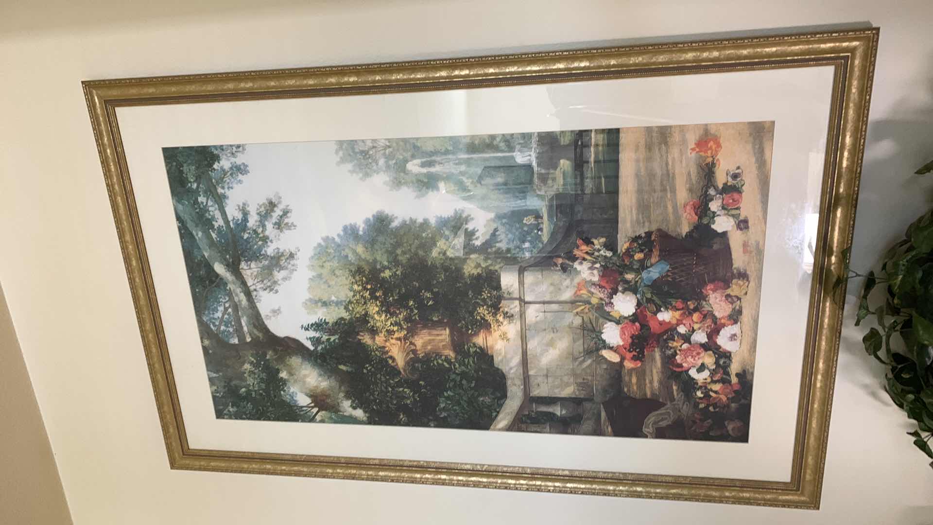 Photo 1 of DECORATIVE FLORAL PRINT BY DUGASSEAU