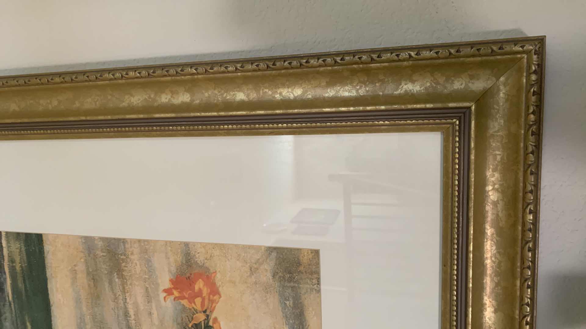 Photo 1 of DECORATIVE FLORAL PRINT BY DUGASSEAU