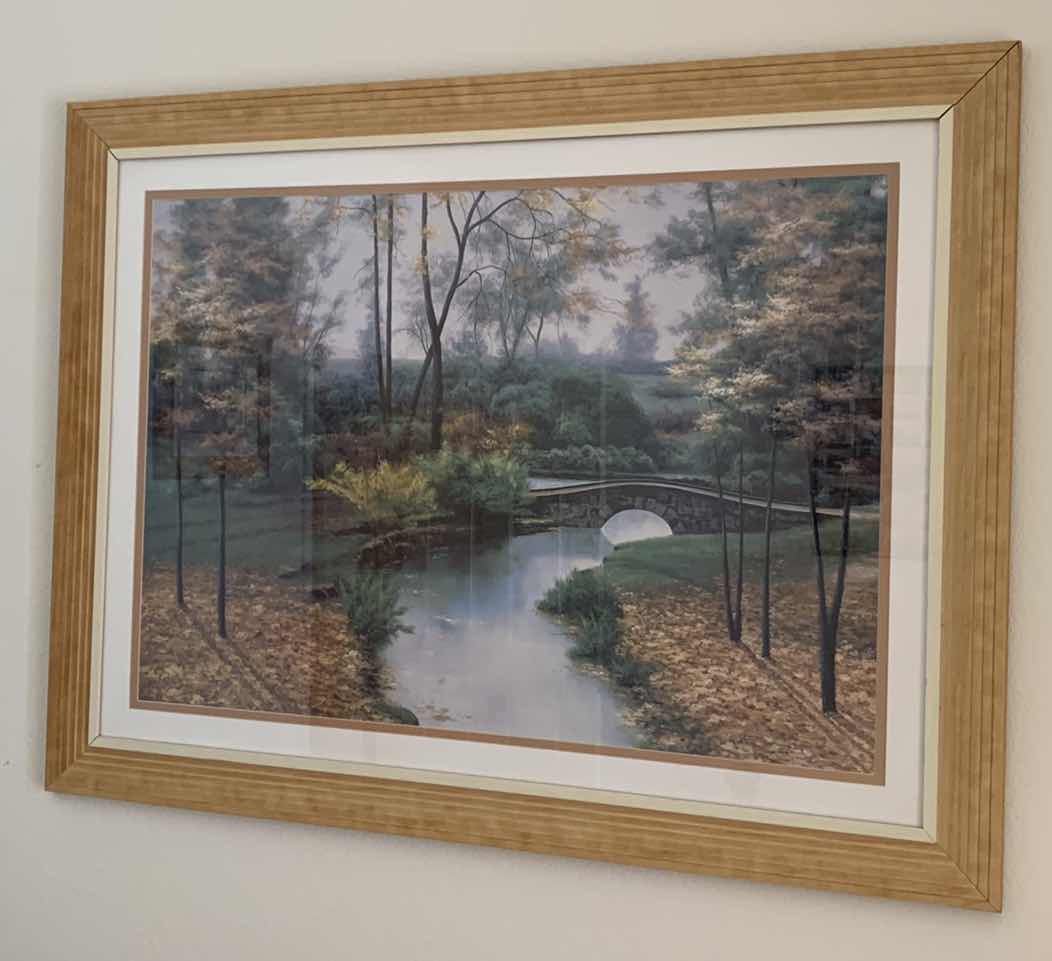 Photo 1 of COUNTRY REVERIE BY DIANE ROMANELLO PRINT 43” X 33”