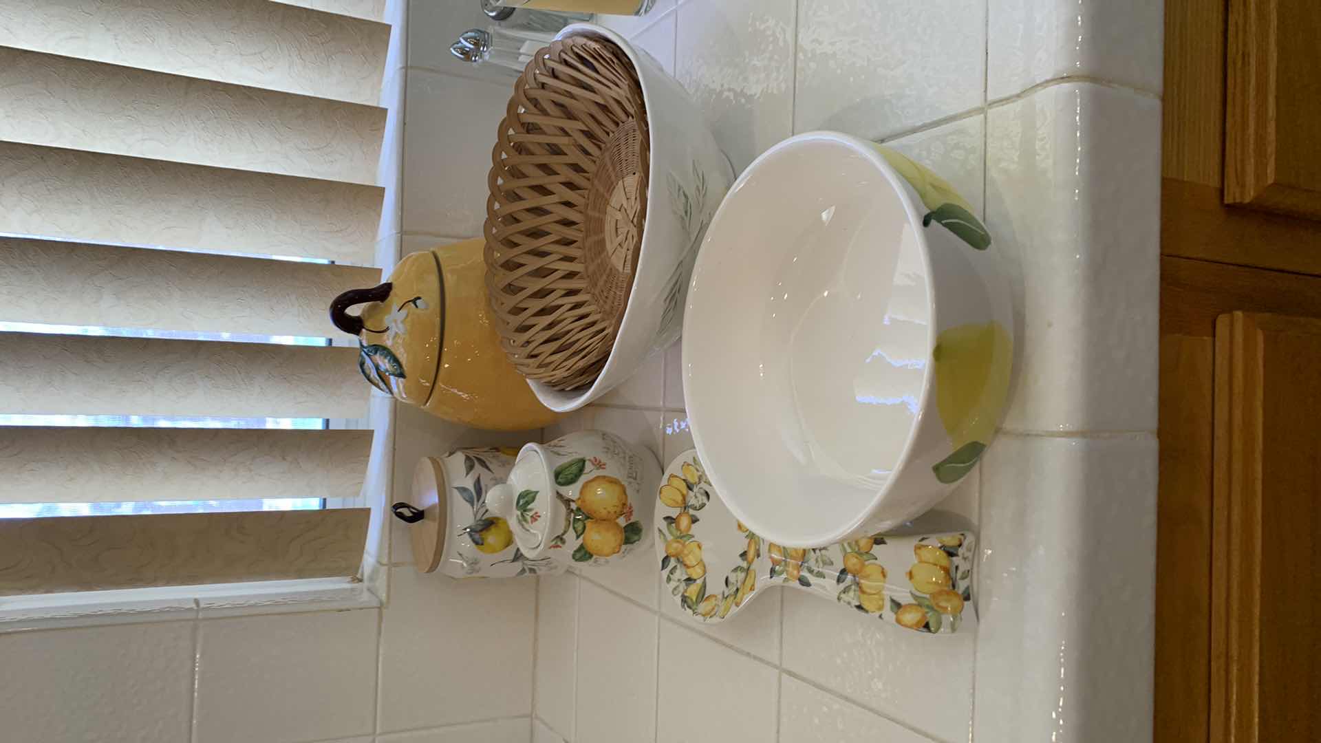 Photo 1 of LEMON THEMED KITCHEN WARE