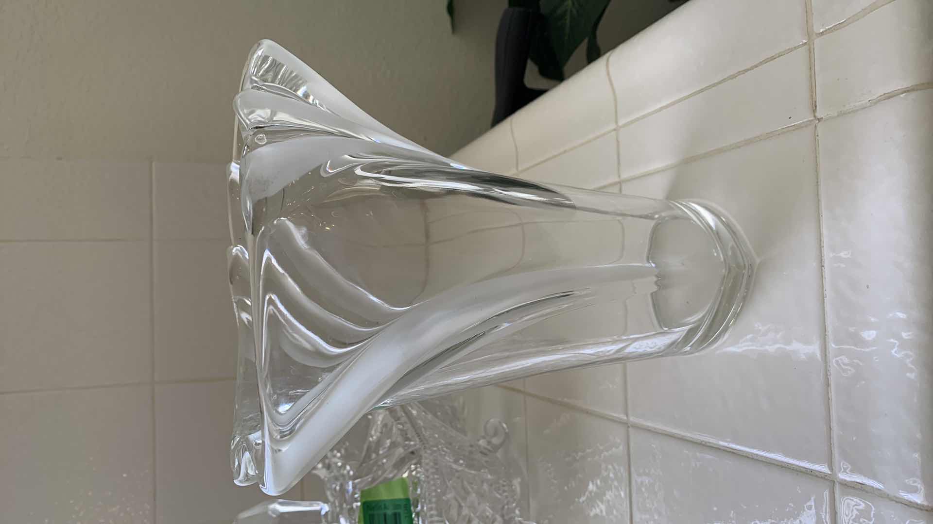 Photo 1 of CRYSTAL VASE 10” TALL