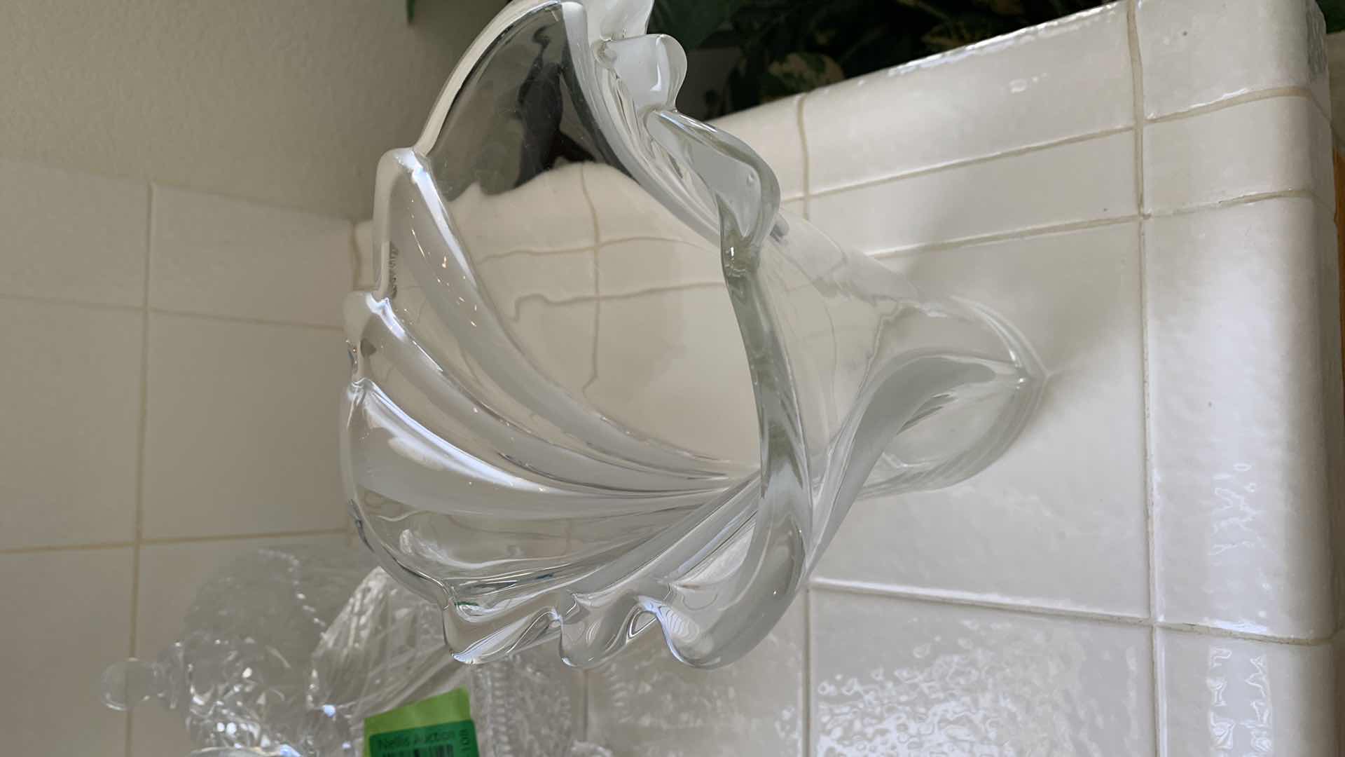 Photo 1 of CRYSTAL VASE 10” TALL