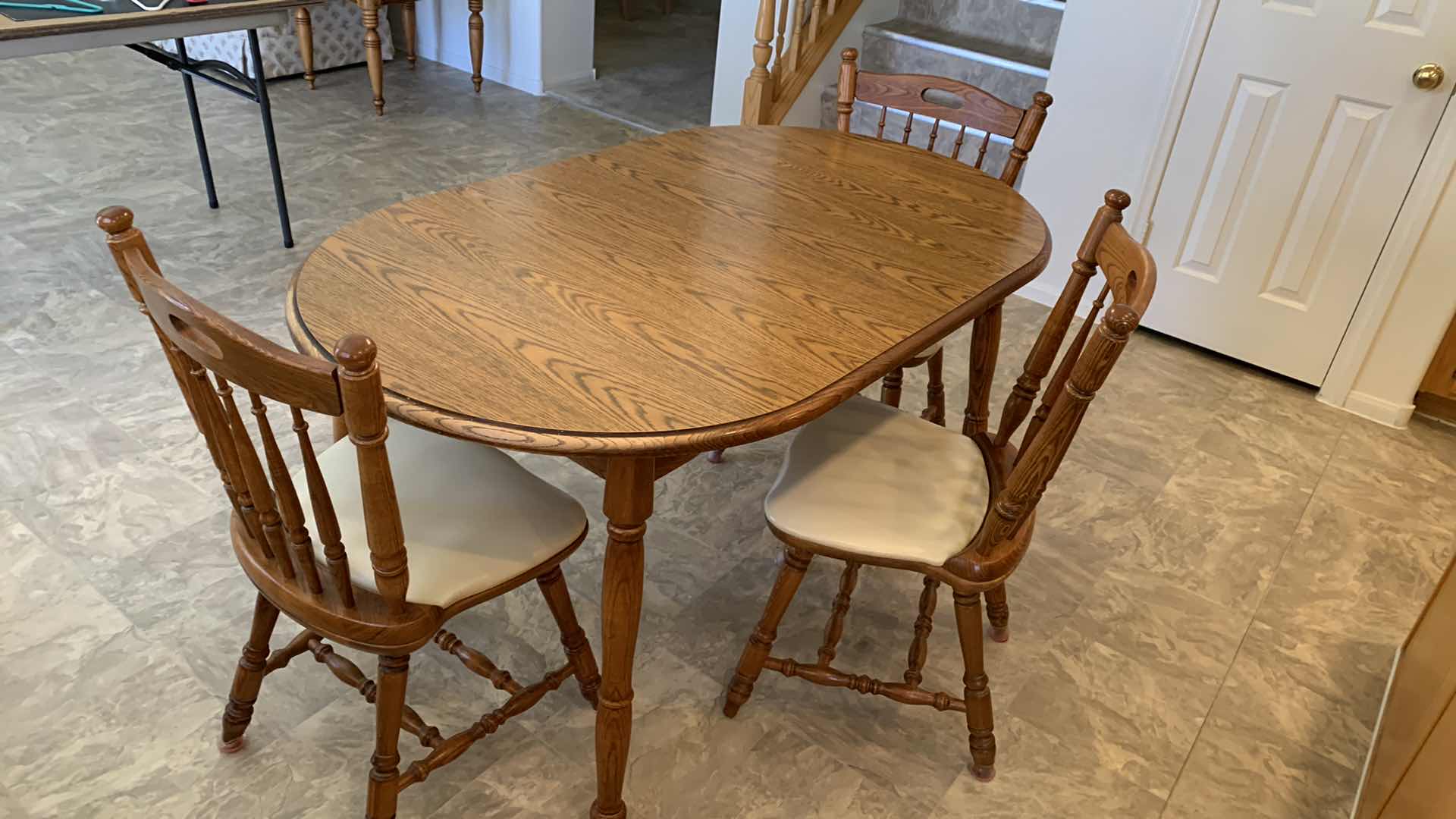 Photo 1 of TABLE WITH 3 CHAIRS