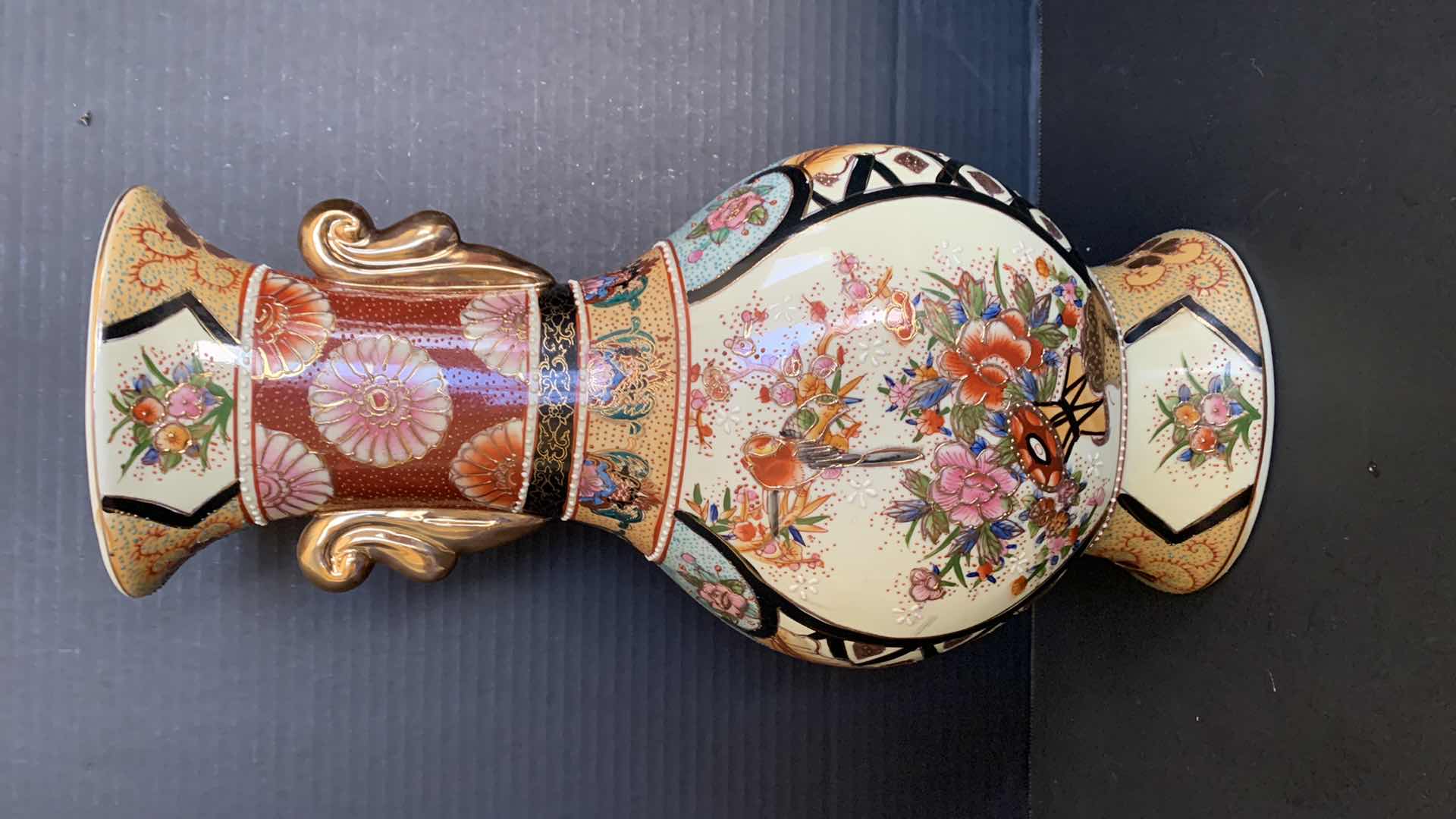 Photo 1 of ORIENTAL THEMED VASE 16” TALL