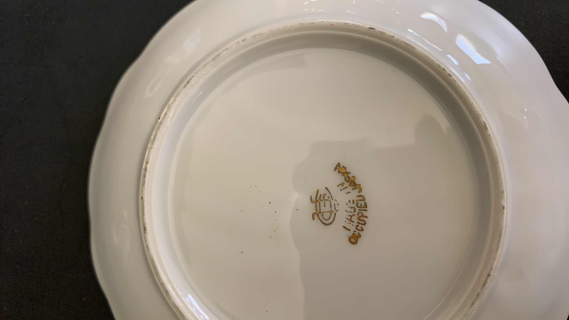 Photo 1 of LENOX DOVE,  TEA CUP AND SAUCER FROM OCCUPIED JAPAN, AND A LIMOGES PITCHER