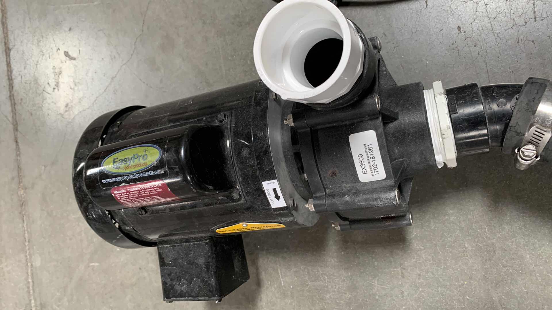 Photo 1 of EASYPRO INDUSTRIAL MOTOR EX3600