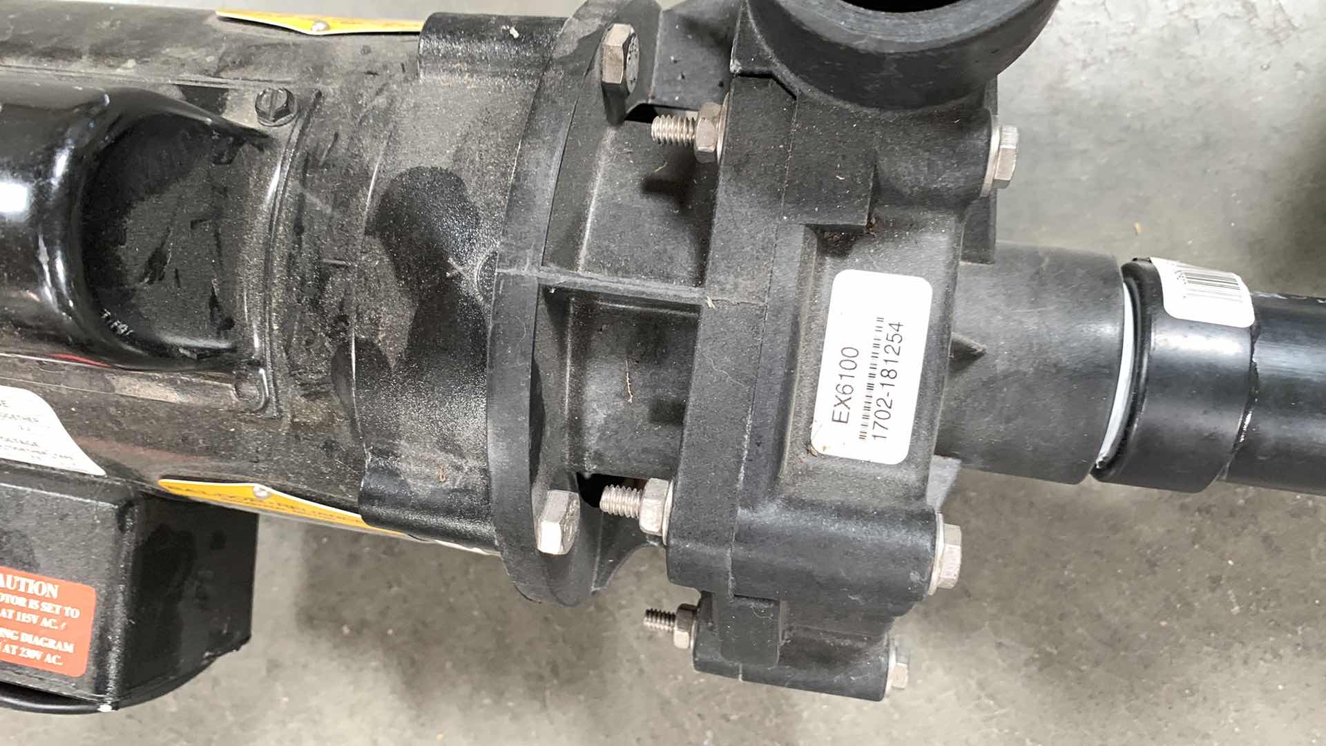 Photo 1 of EASYPRO INDUSTRIAL MOTOR LOW VOLTAGE EX6100