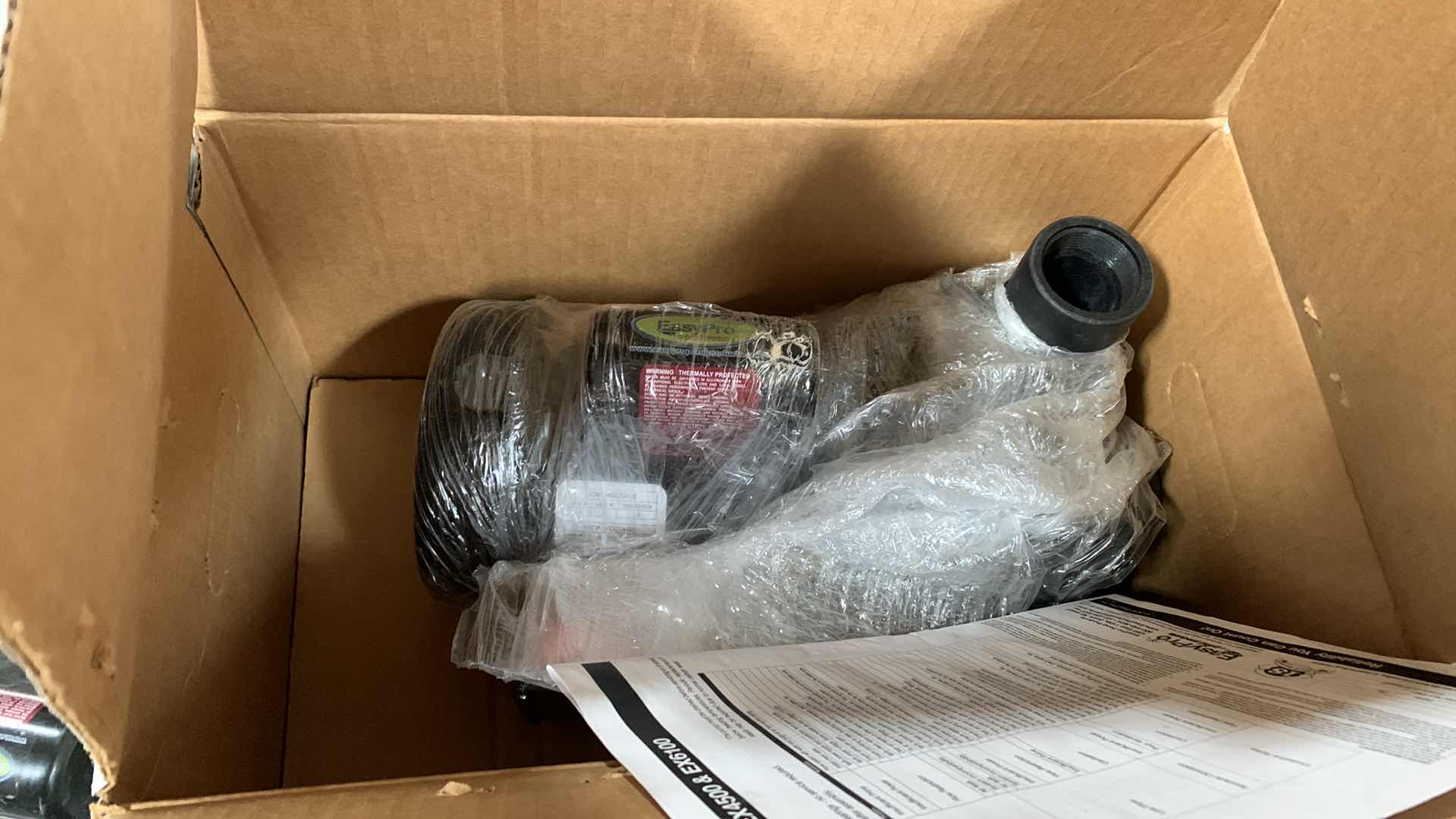 Photo 1 of EASYPRO EXTERNAL WATERFALL PUMP EX6100