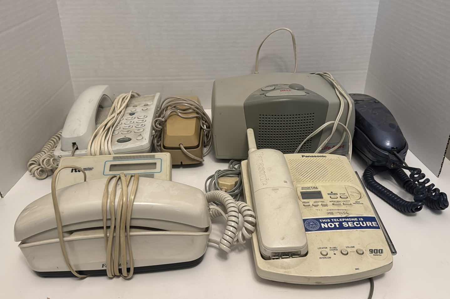 Photo 1 of 5-ASSORTED OLD TELEPHONES 