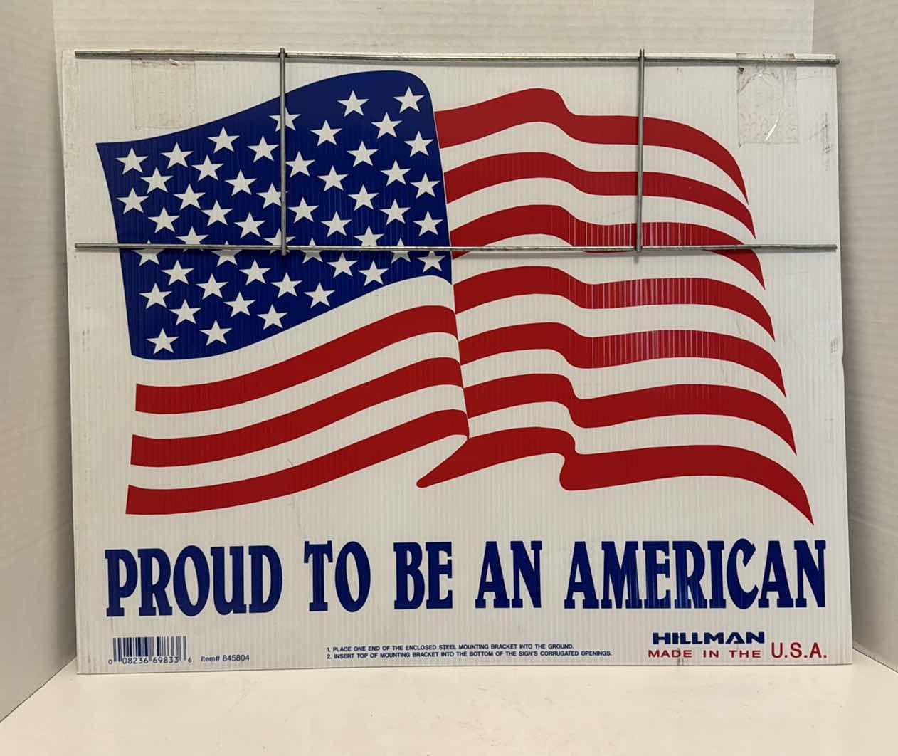 Photo 1 of PAIR OF PATRIOTIC YARD SIGNS