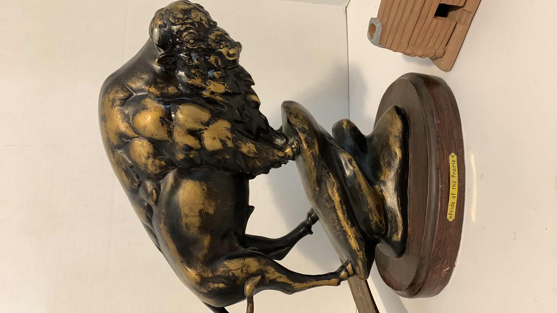 Photo 1 of ANIMAL FIGURES “PRIDE OF THE PRAIRIE” BUFFALO 12” TALL