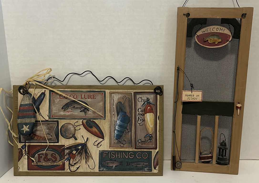 Photo 1 of ASSORTED FISHING HOME DECOR