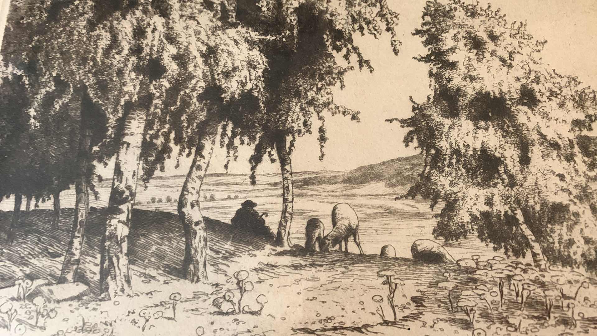 Photo 1 of ANTIQUE PRINT 13” X 10”