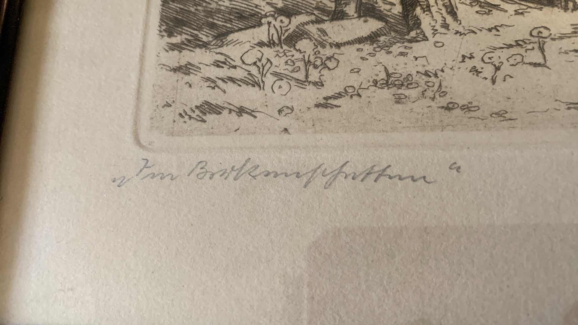 Photo 2 of ANTIQUE PRINT 13” X 10”