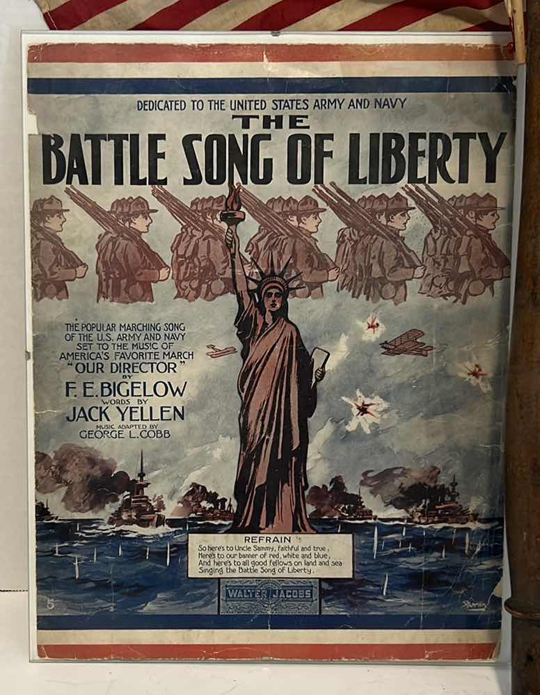 Photo 1 of AMERICANA ALBUM AND MEMORABILIA- THE BATTLE SONG OF LIBERTY
