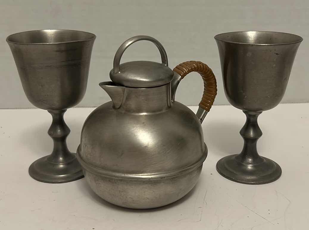 Photo 1 of ASSORTED PEWTER KITCHENWARE