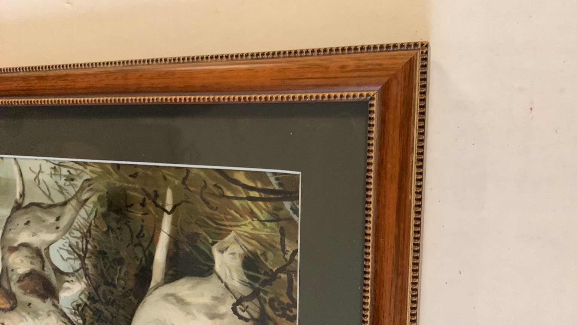 Photo 1 of BIRD HUNTING PRINT 16” X 22”