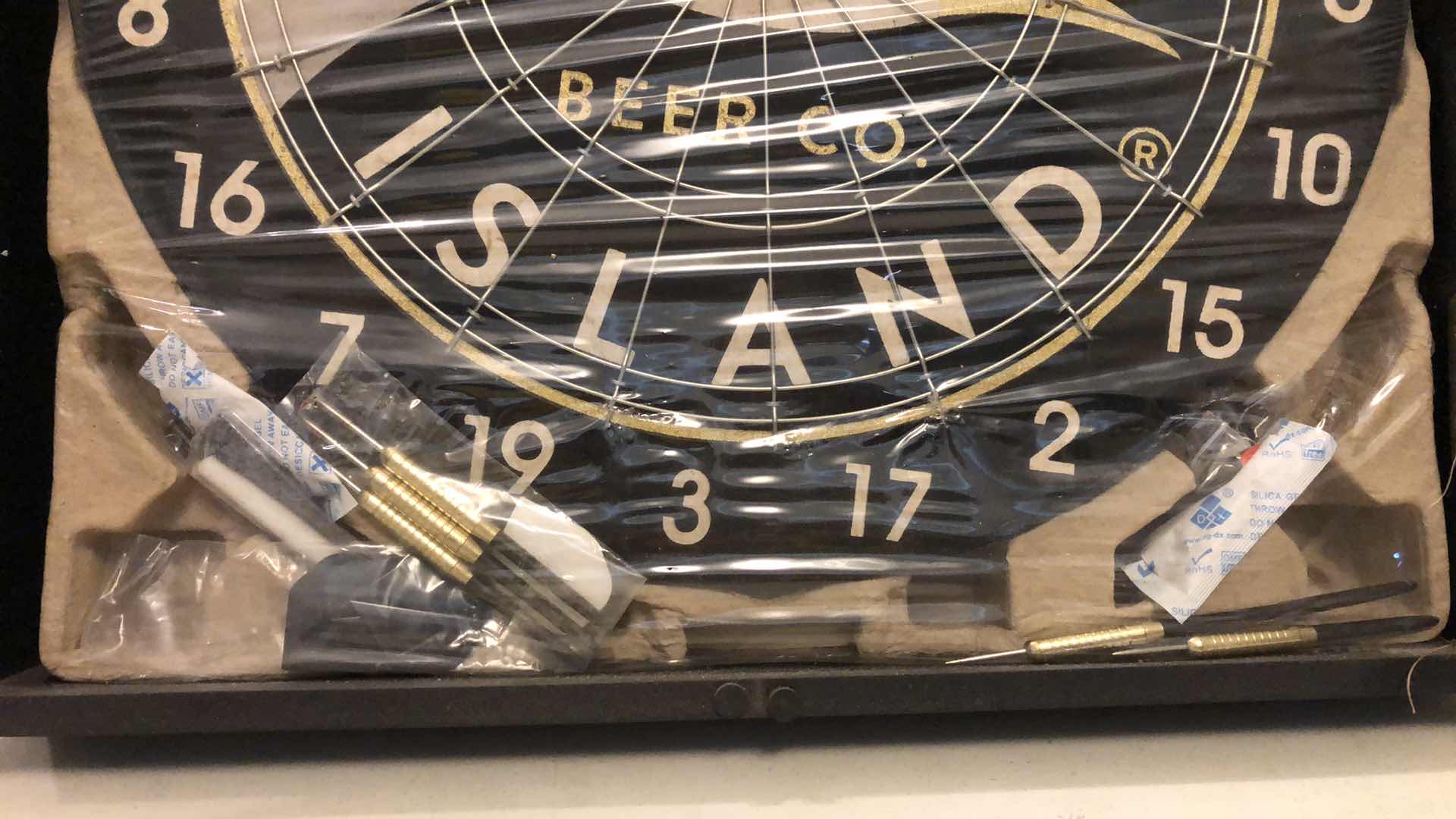 Photo 1 of GOOSE ISLAND FUUL SIZE DART BOARD