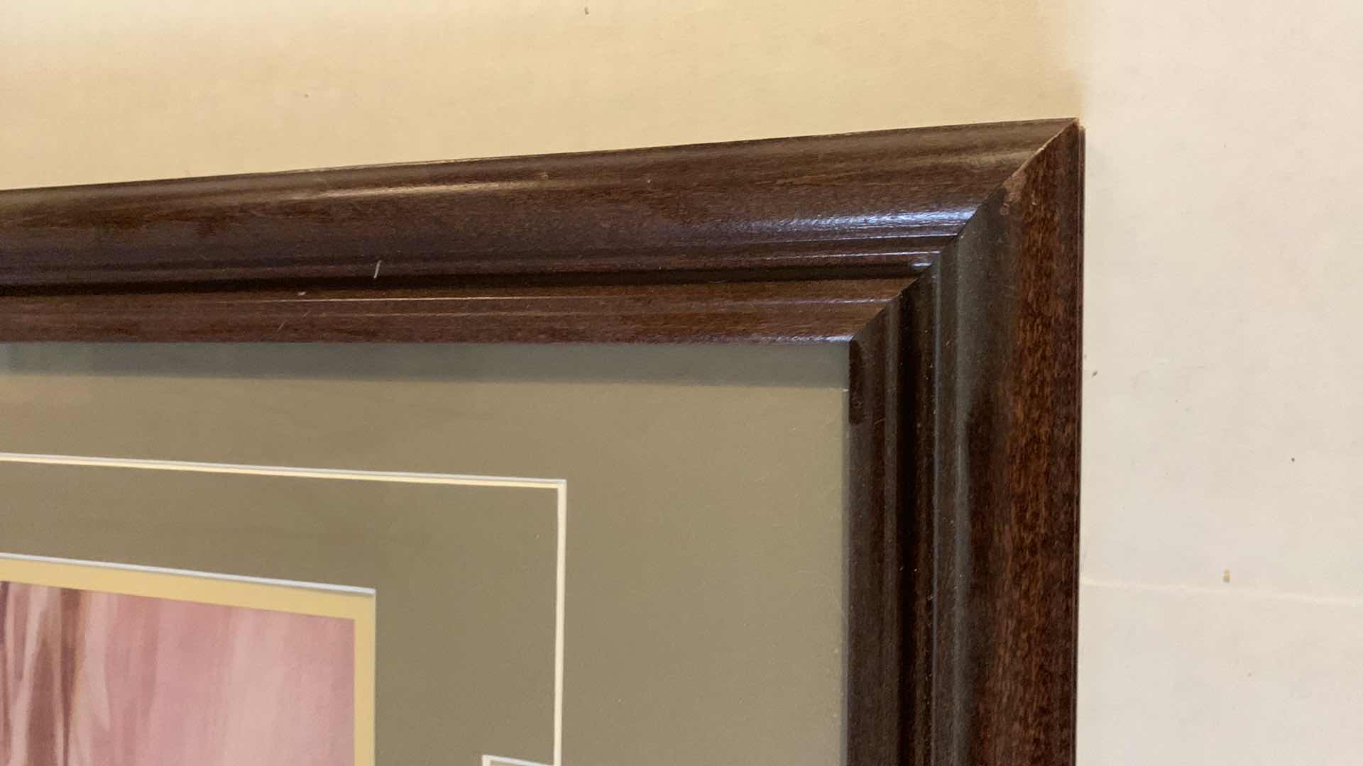 Photo 1 of “THE FISH ARE JUMPING” BY MEAD SCHAEFFER WITH STAMPS 18” X 23”