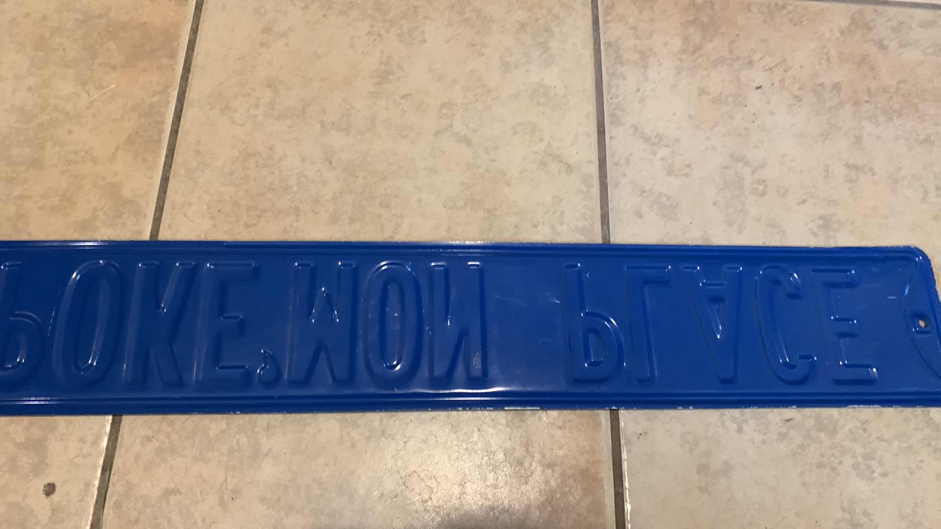 Photo 1 of POKÉMON PLACE STREET SIGN 36” LONG