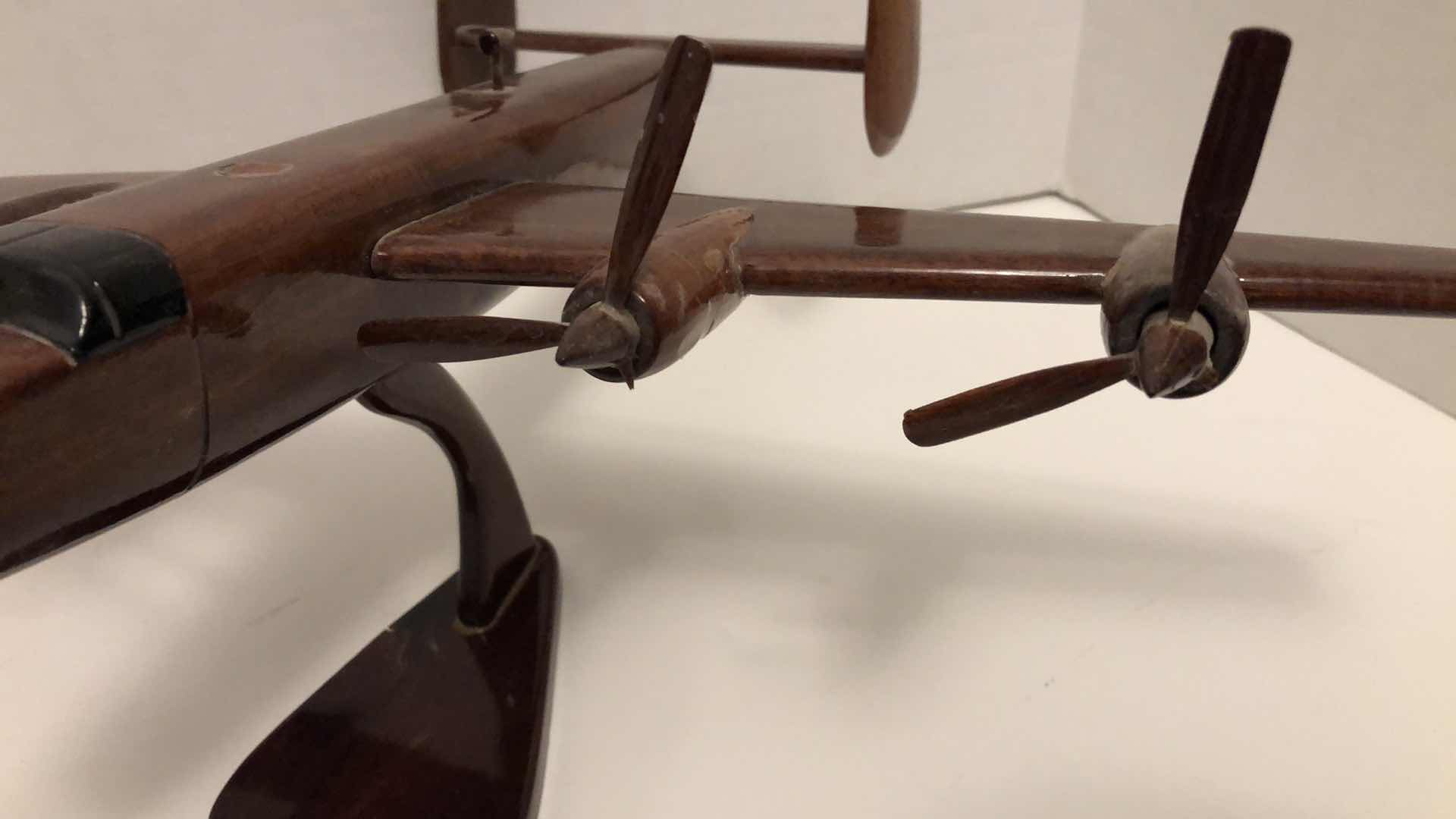 Photo 1 of MAHOGANY UNITED STATES AIR FORCE B-24 LIBERATOR WWII BOMBER 23” X 15” H 8”