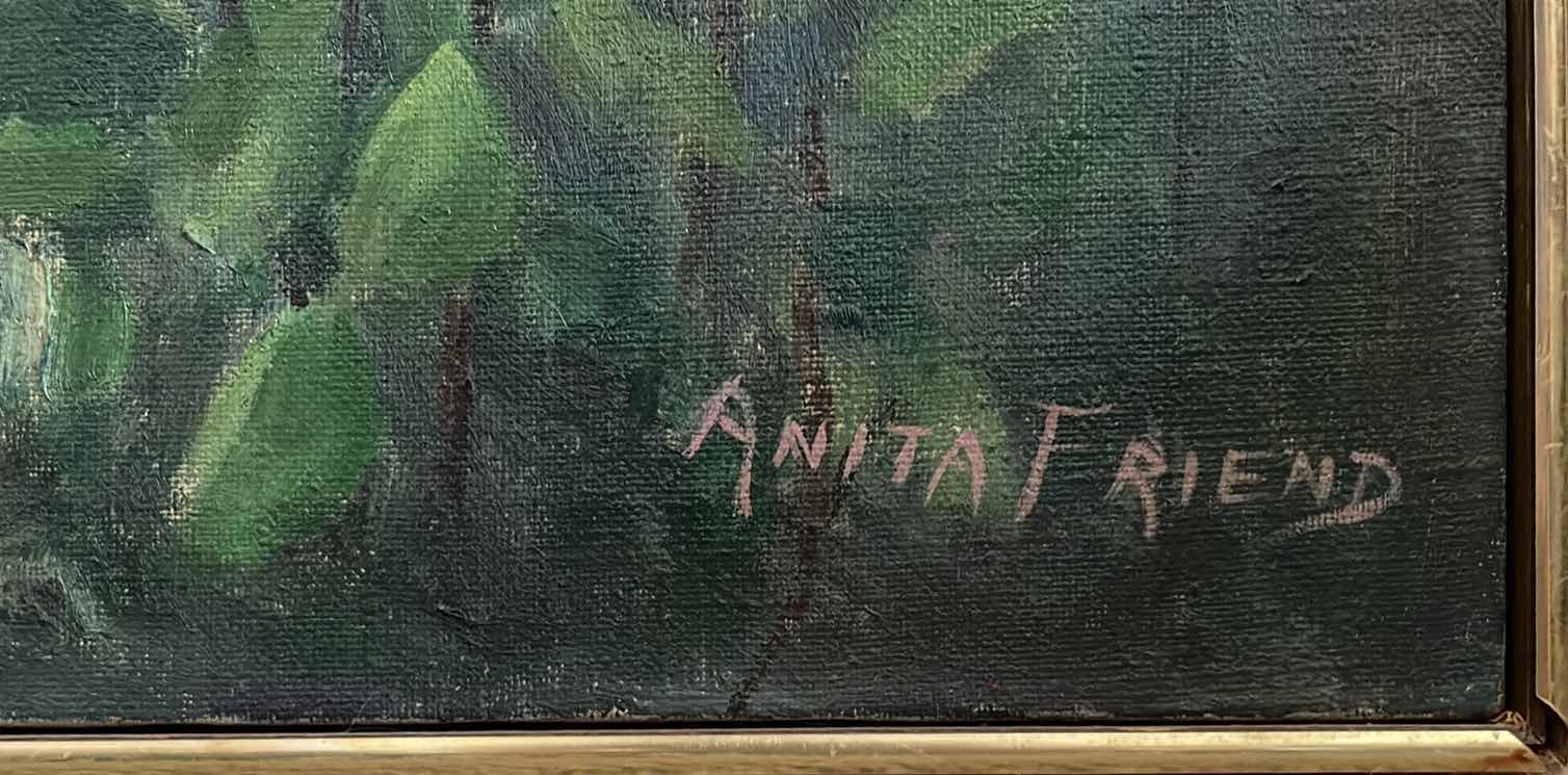 Photo 1 of 2-FRAMED FLORAL ARTWORK 24”X30”H