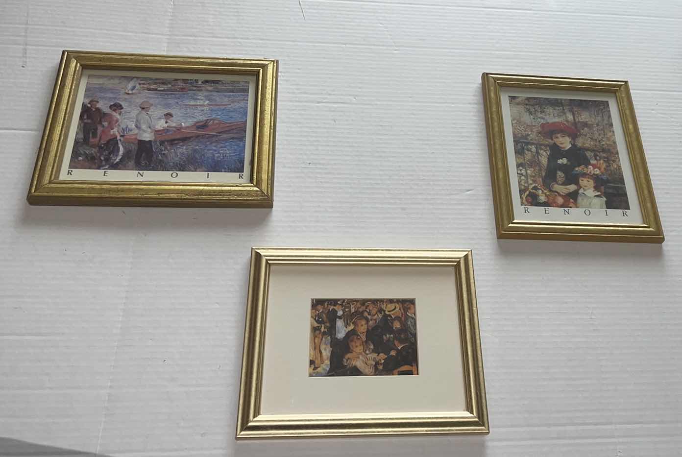 Photo 1 of 3 FRAMED RENOIR PRINTS 11.5” X 10”