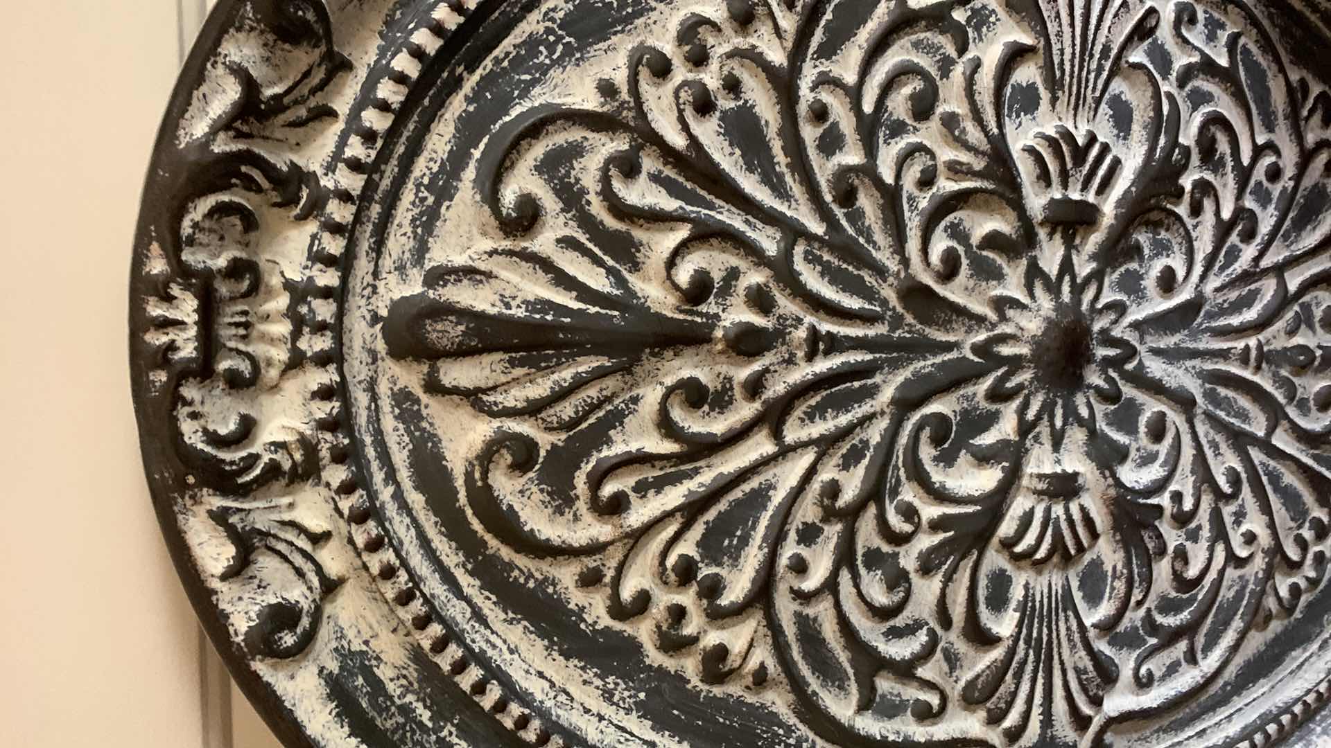 Photo 1 of LARGE METAL WALL DECOR 30”X42”