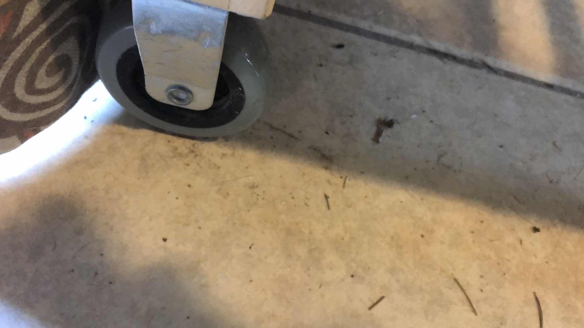 Photo 1 of BUTCHER BLOCK WITH WHEELS 24” X 20” H 34”