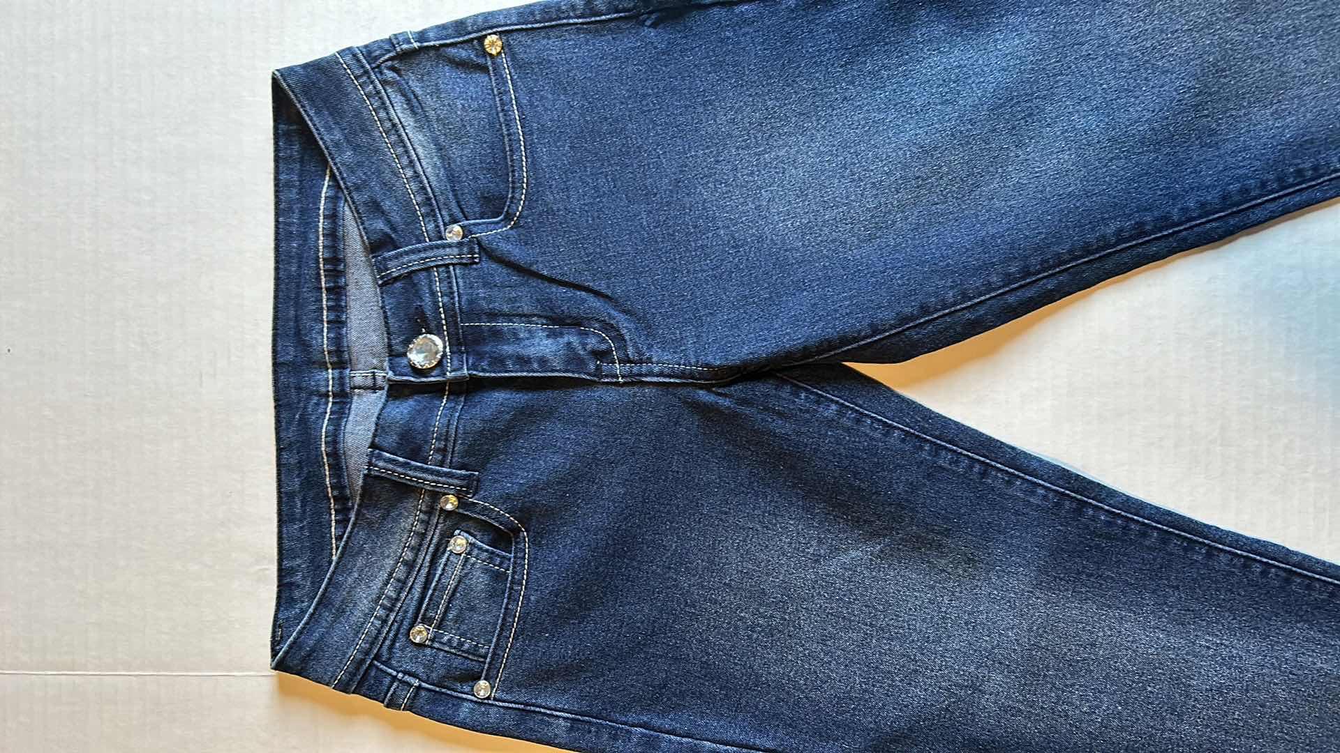 Photo 1 of SET OF SIZE 5 STRAIGHT LEG GIRL JEAN SIZE 1