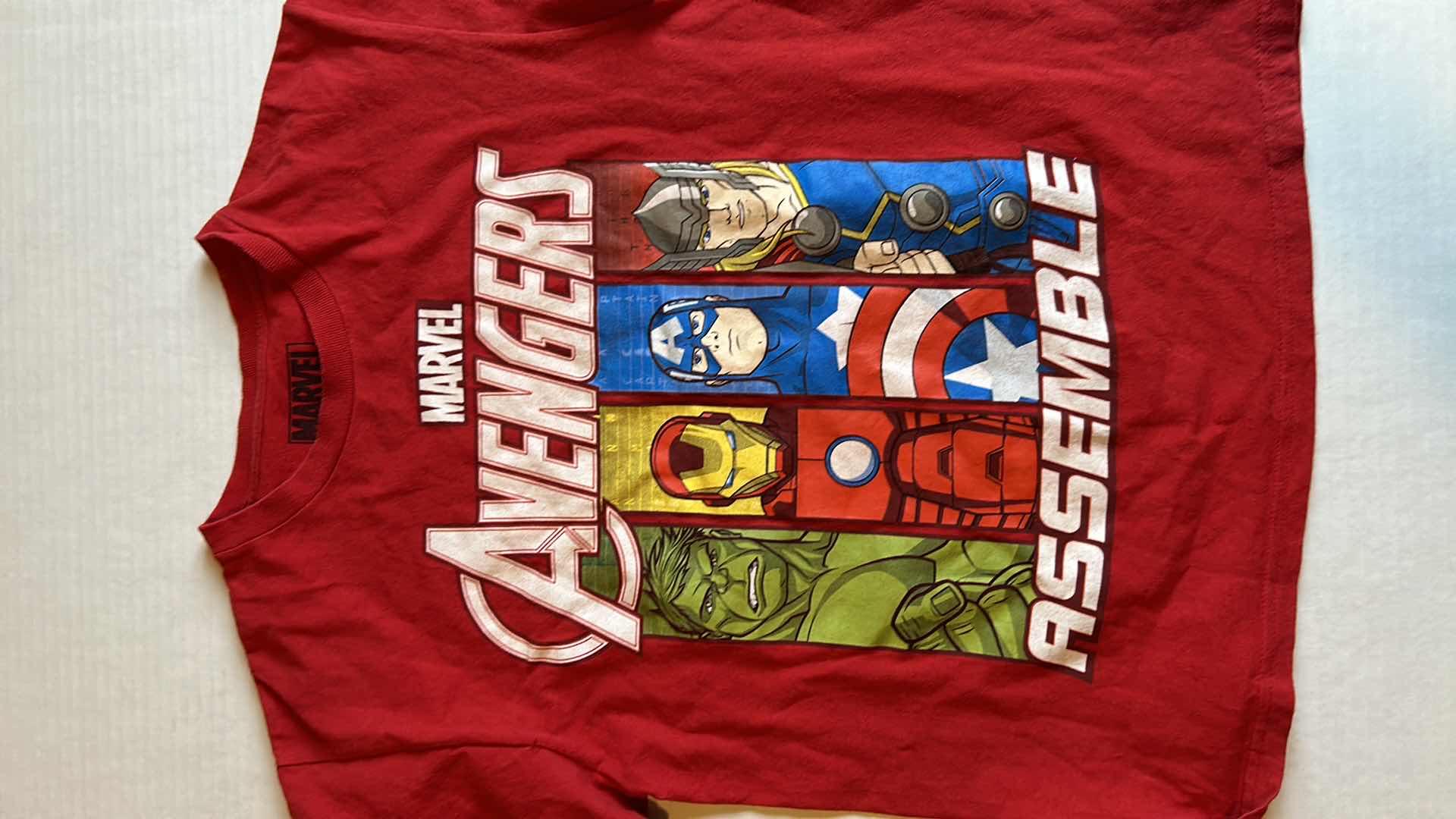 Photo 1 of SET OF KIDS SUPERHERO SHIRTS