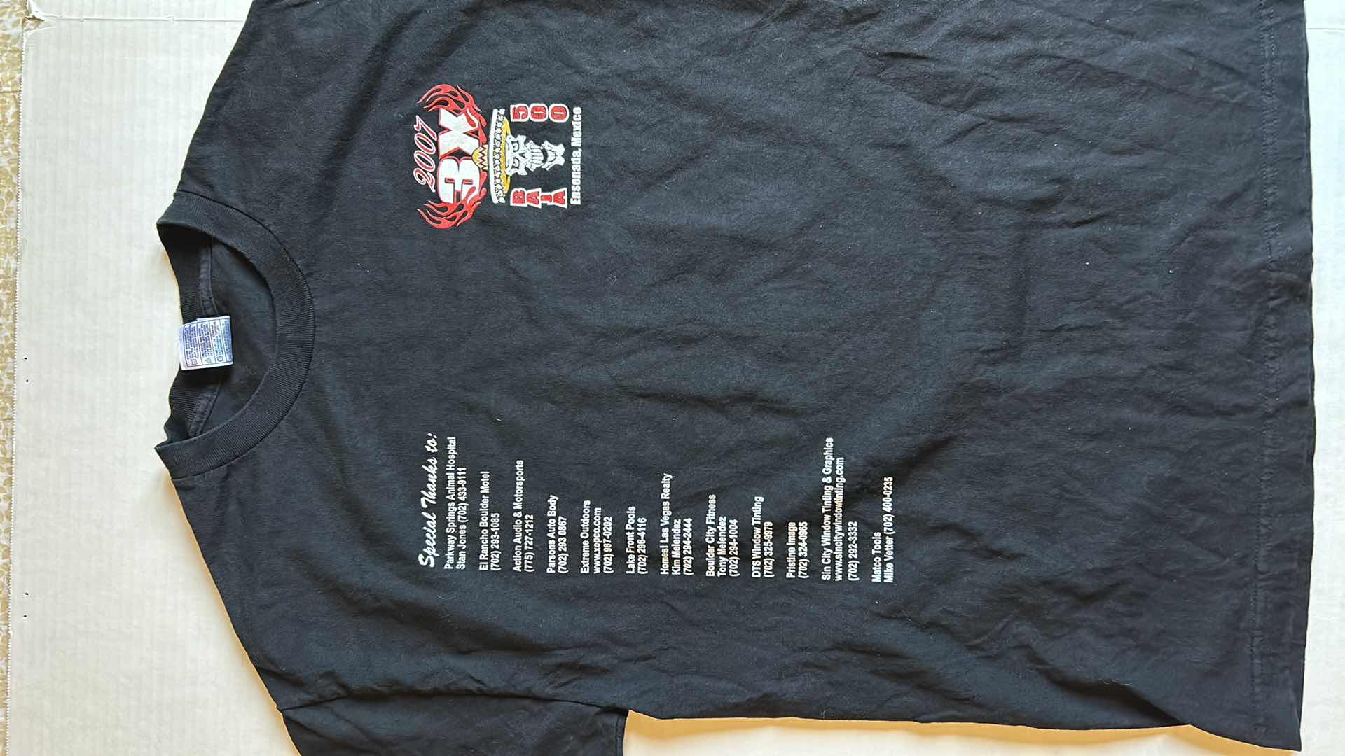 Photo 1 of 2007 BAJA 500 MEXICO SHIRT SIZE L