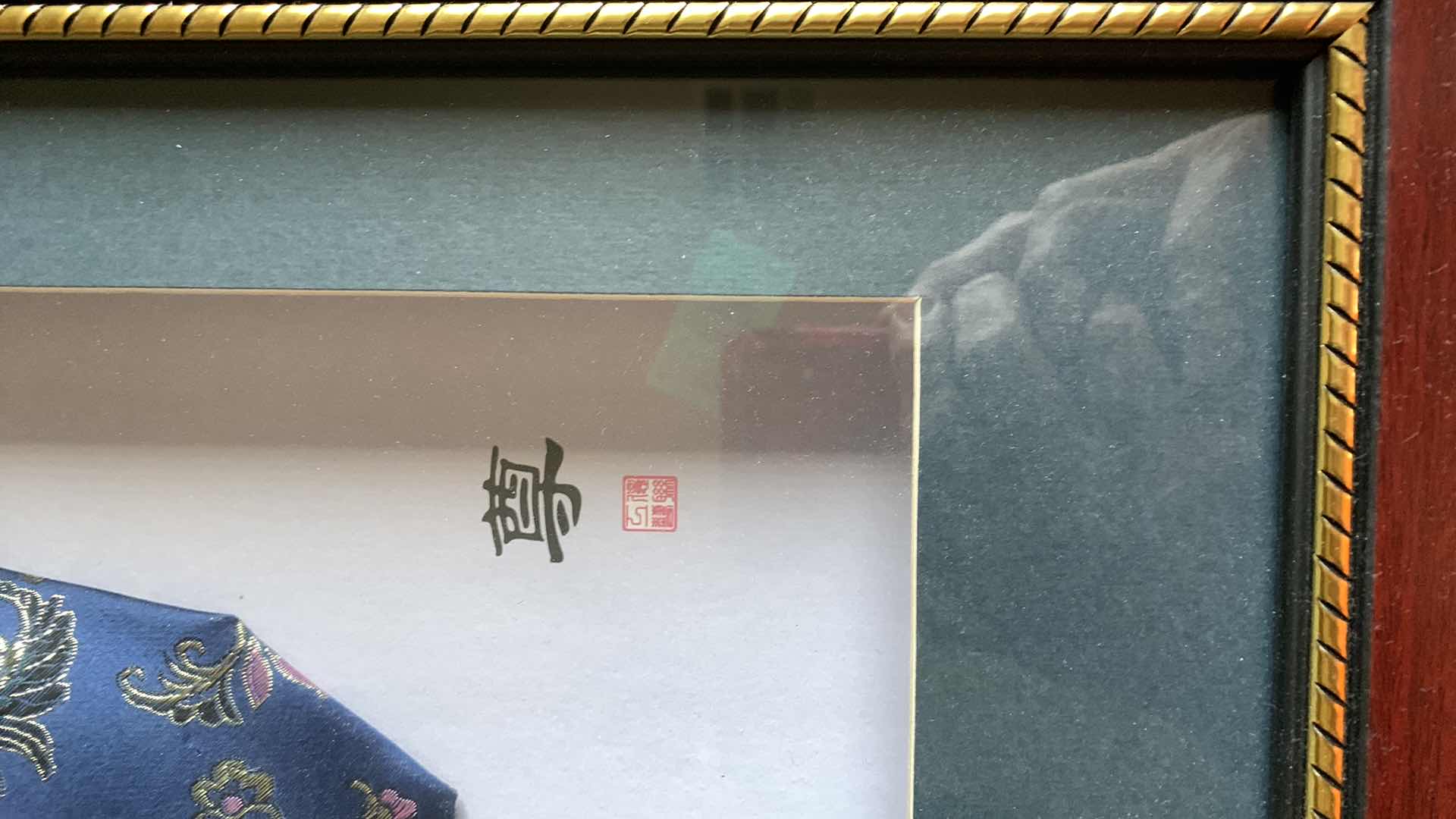 Photo 1 of THREE PIECES OF JAPANESE INSPIRED ART LARGEST IS 25” X 17”