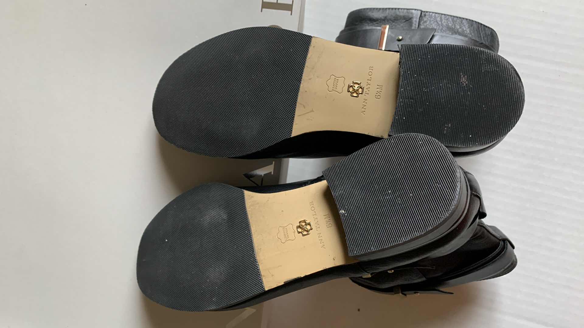 Photo 1 of WOMENS ANN TAYLOR BRYCEN BUCKLE BOOT SIZE 6.5