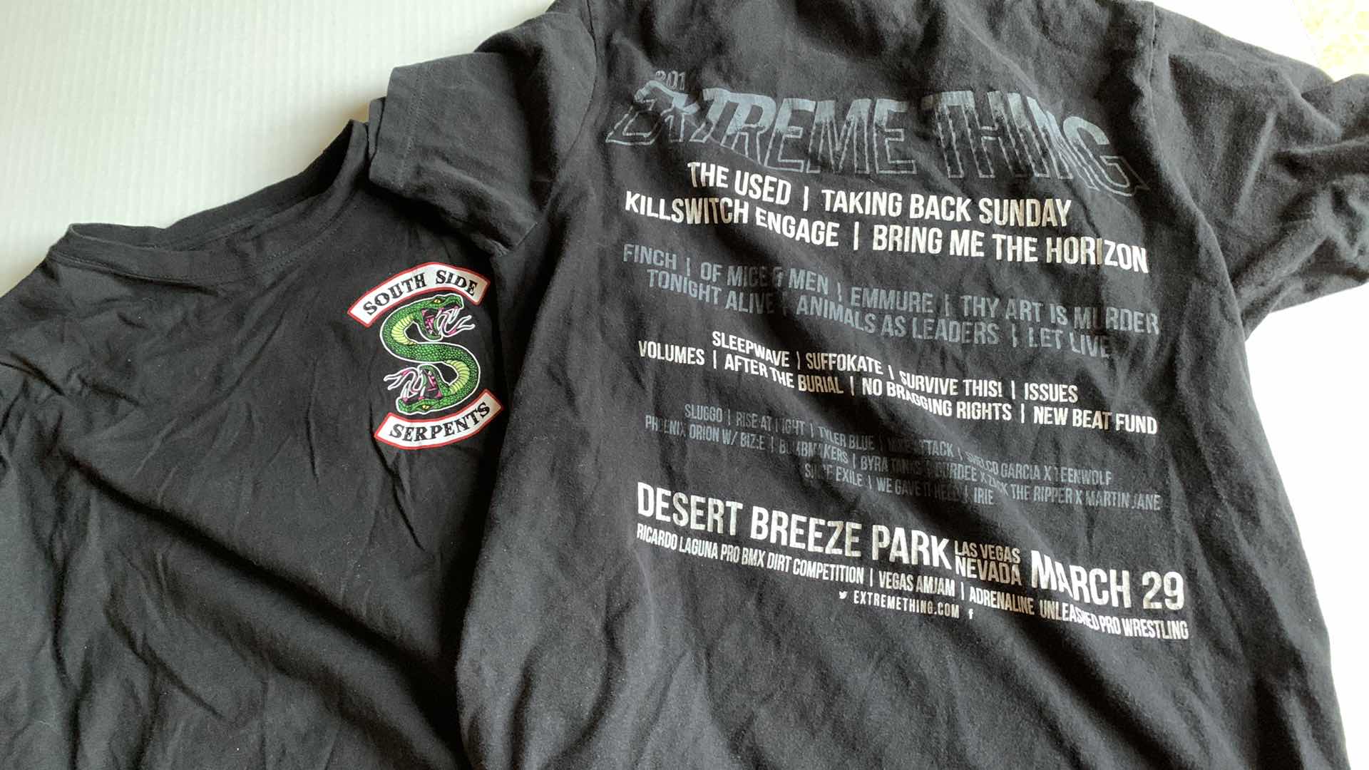 Photo 1 of THREE KIDS SHIRTS SIZE M