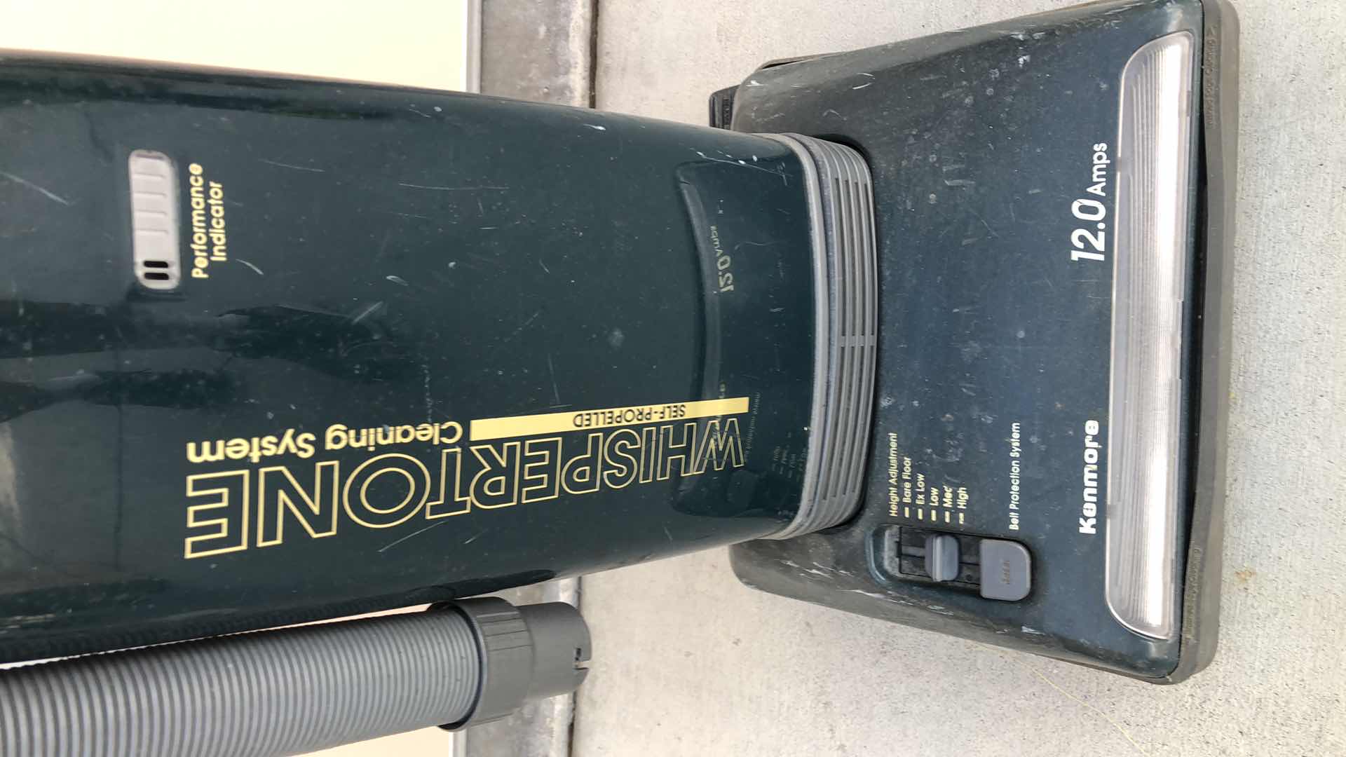Photo 1 of KENMORE WHISPERTONE SELF -PROPELLED 12 AMP VACUUM