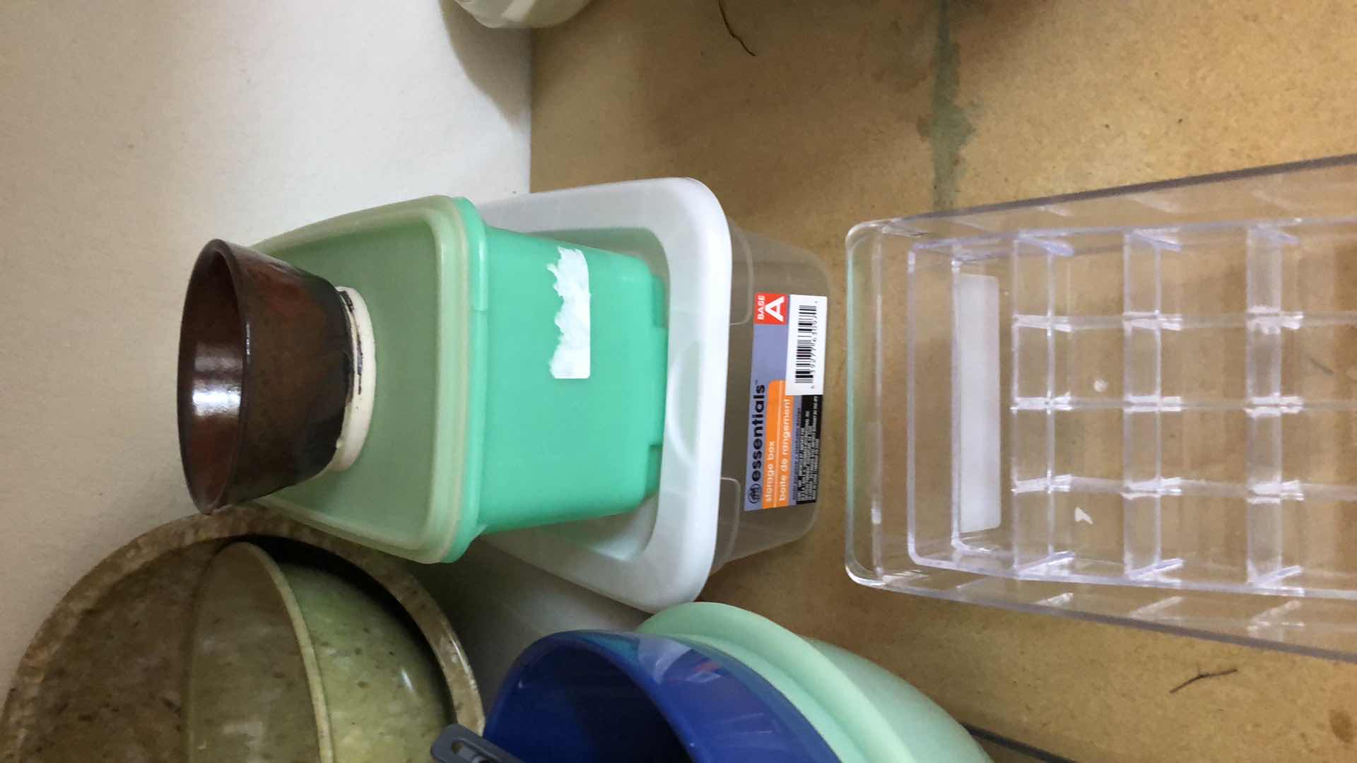 Photo 1 of PLASTIC CONTAINERS AND BOWLS