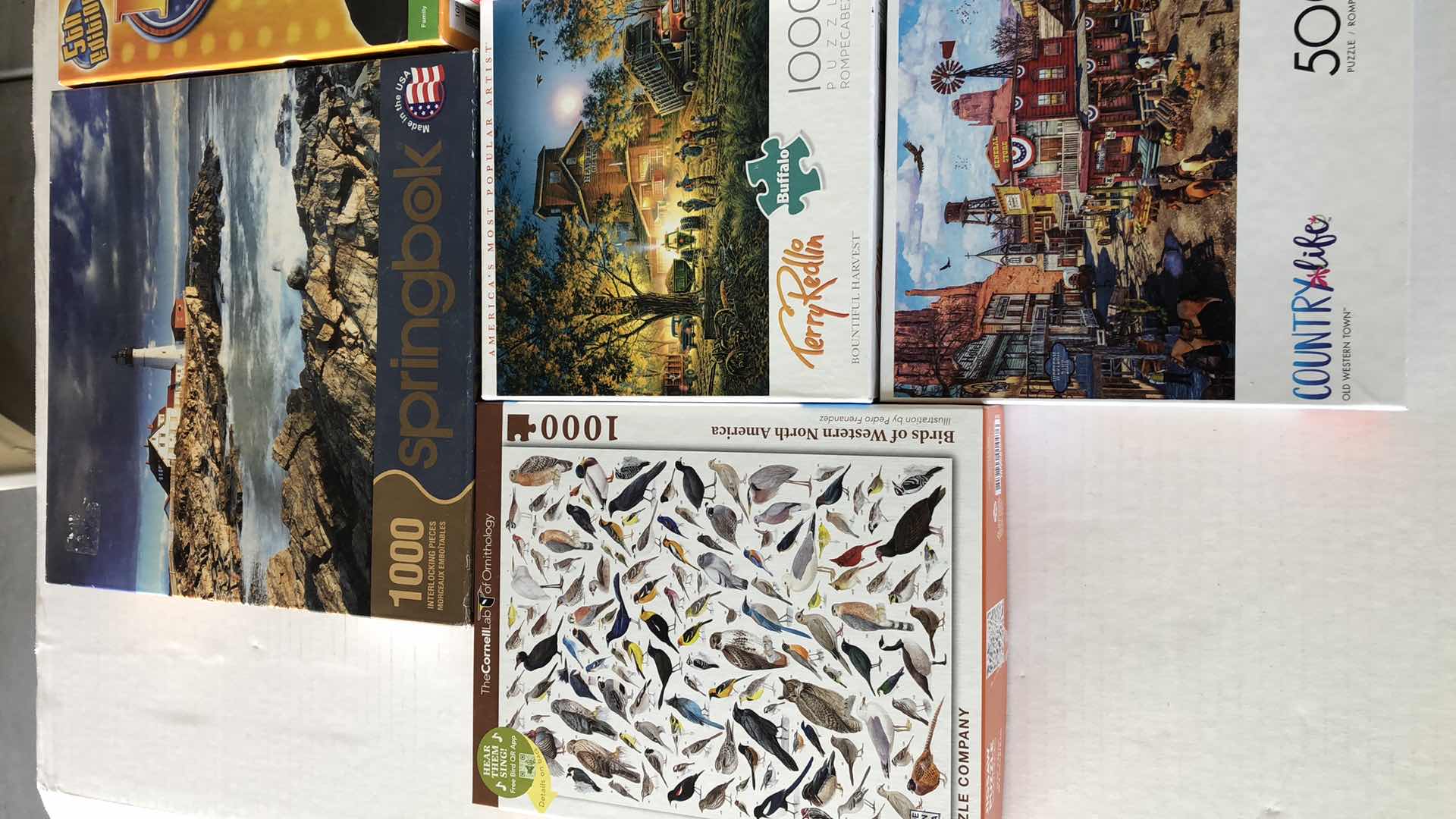 Photo 1 of 6-PUZZLES AND A FAMILY FEUD GAME