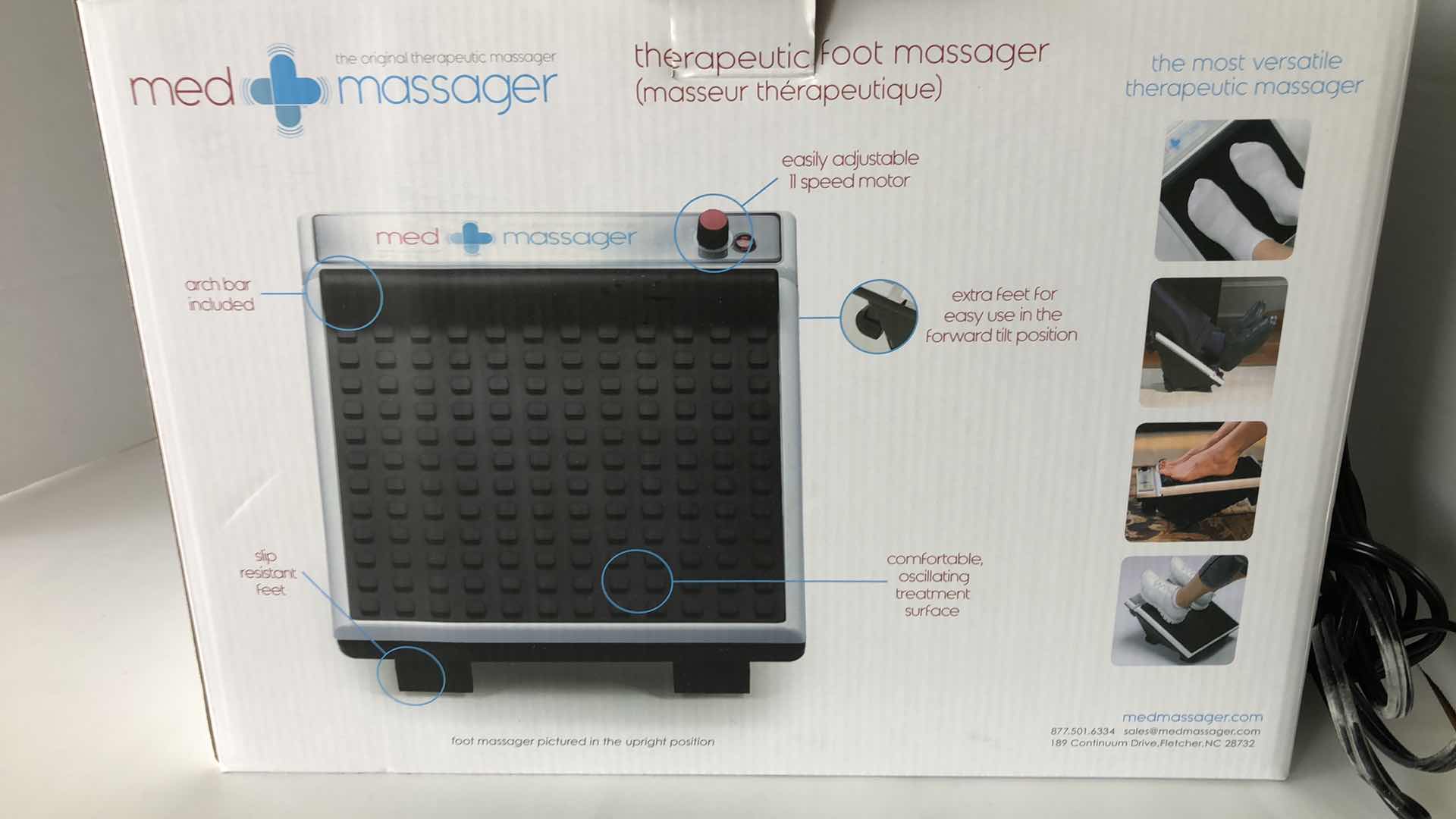 Photo 1 of MED MASSAGER THERAPEUTIC FOOT MASSAGER