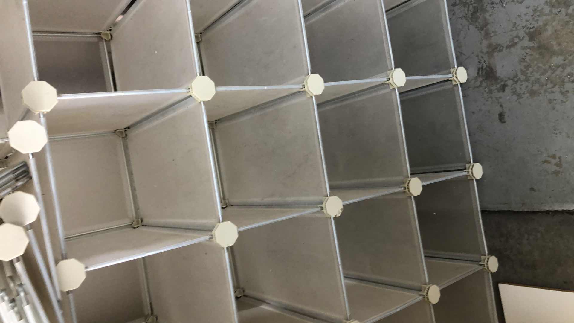 Photo 1 of SHOE HANGER, RACK AND SHELVES